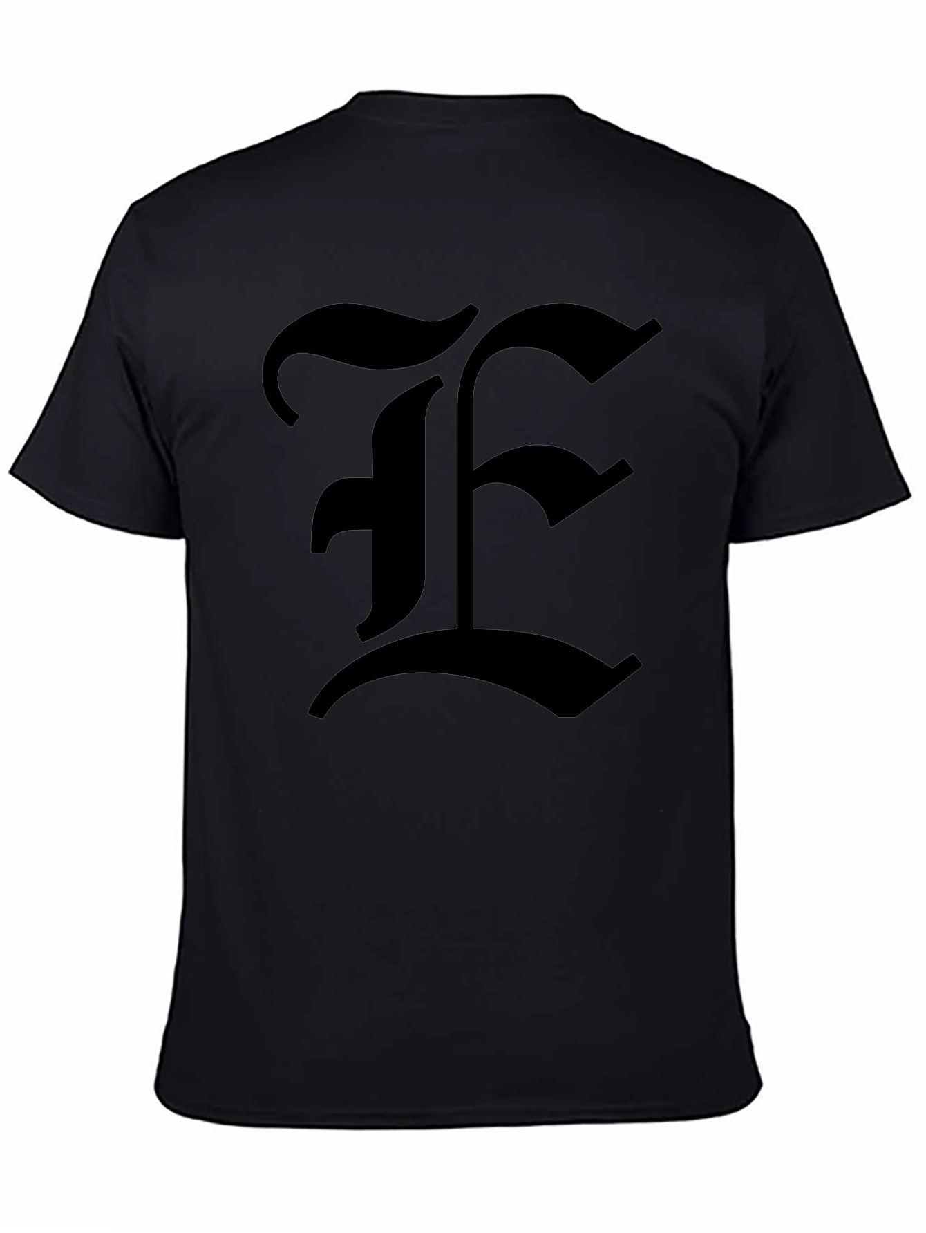 Monogram F Black T-Shirt