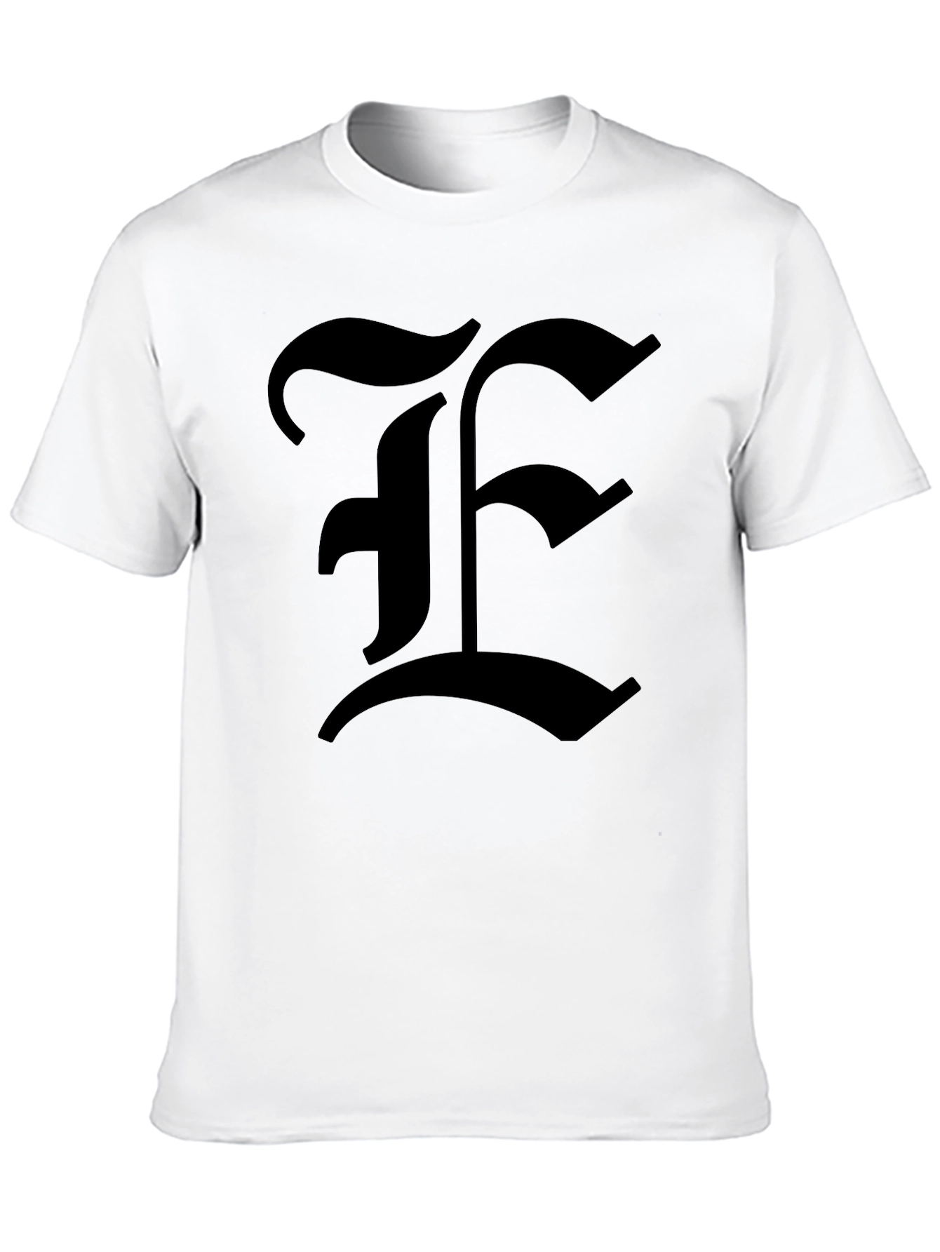 Monogram F Black T-Shirt
