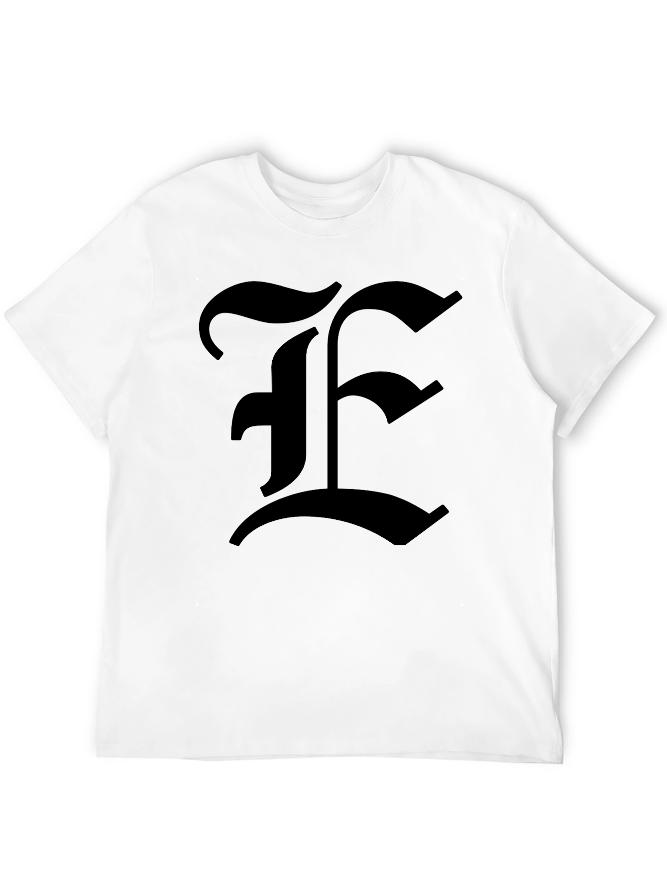 Monogram F Black T-Shirt