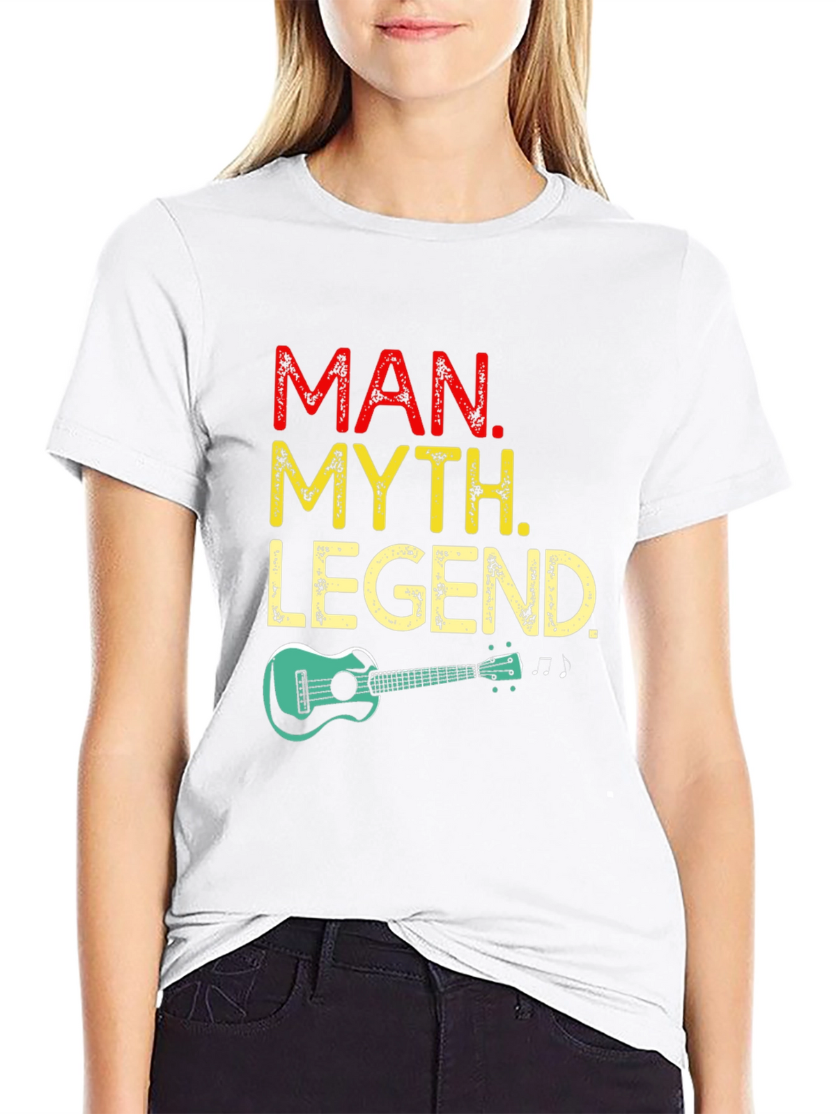 Man Myth Legend Ukulele Graphic Tee