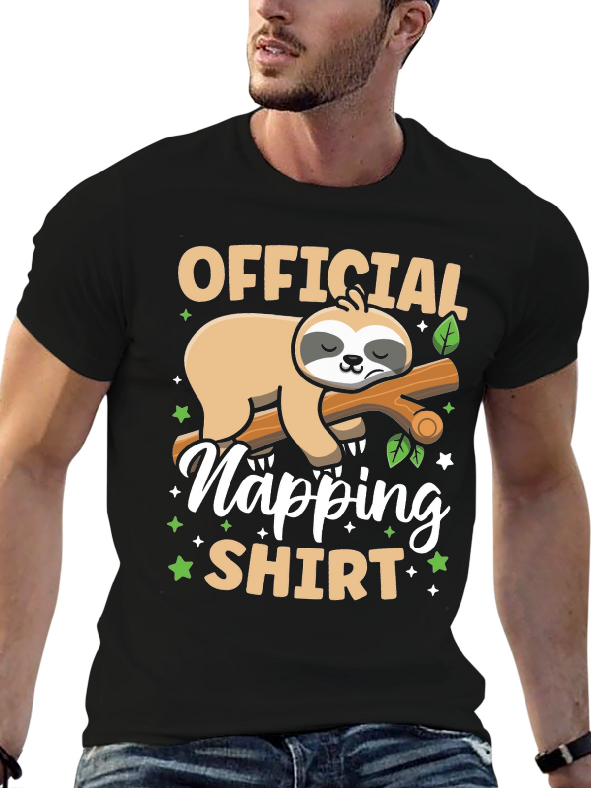 Official Napping Sloth T-Shirt