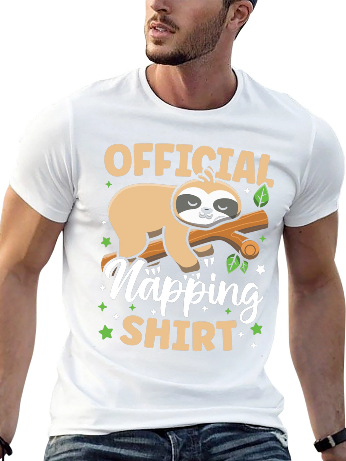 Official Napping Sloth T-Shirt