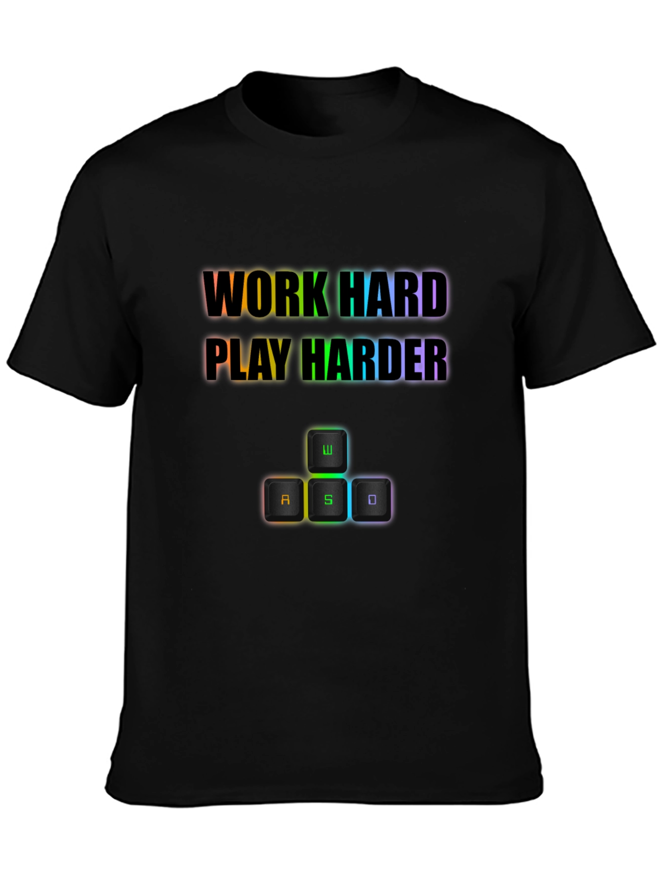 Work Hard Play Harder Gaming T-Shirt