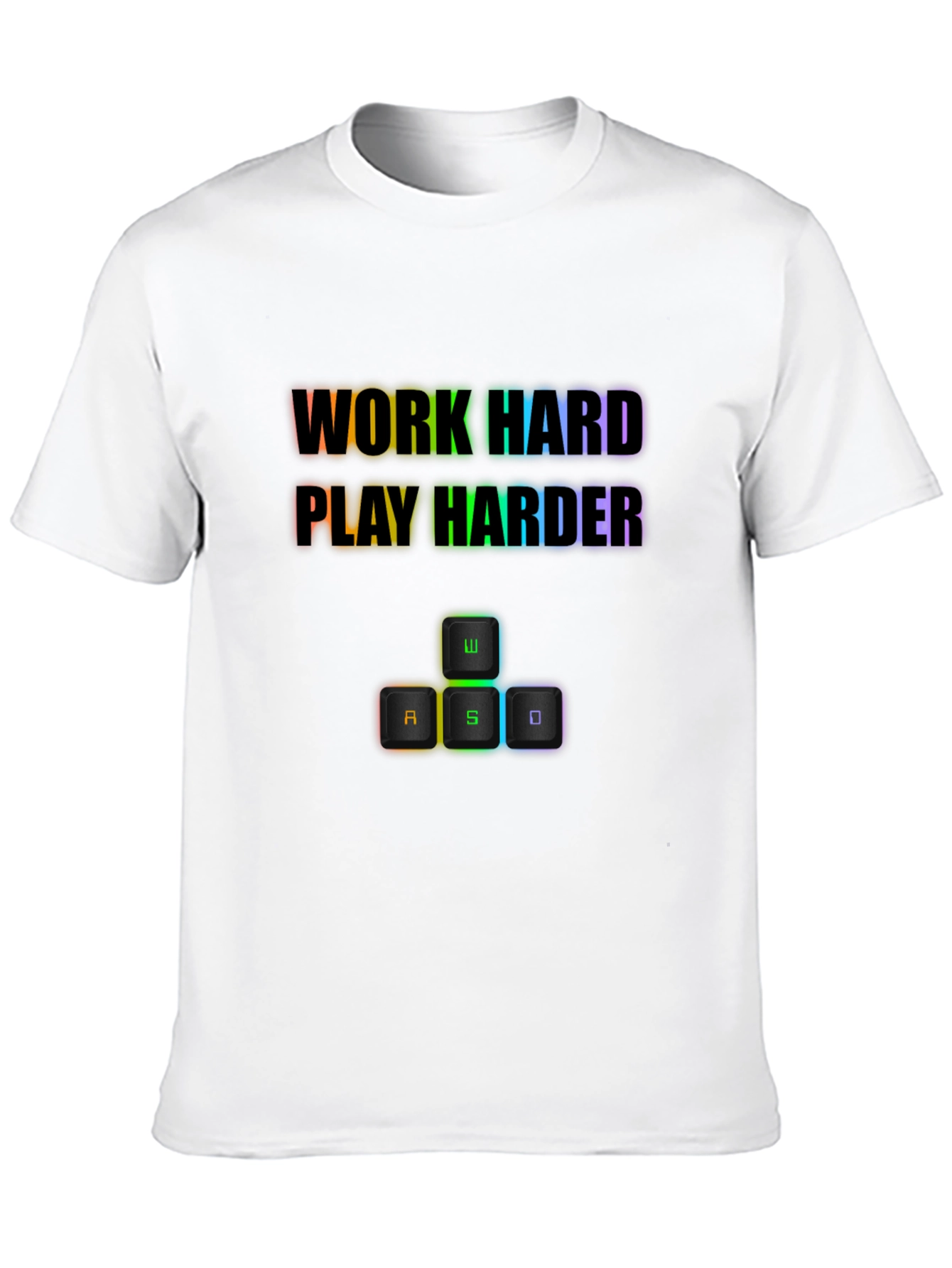Work Hard Play Harder Gaming T-Shirt
