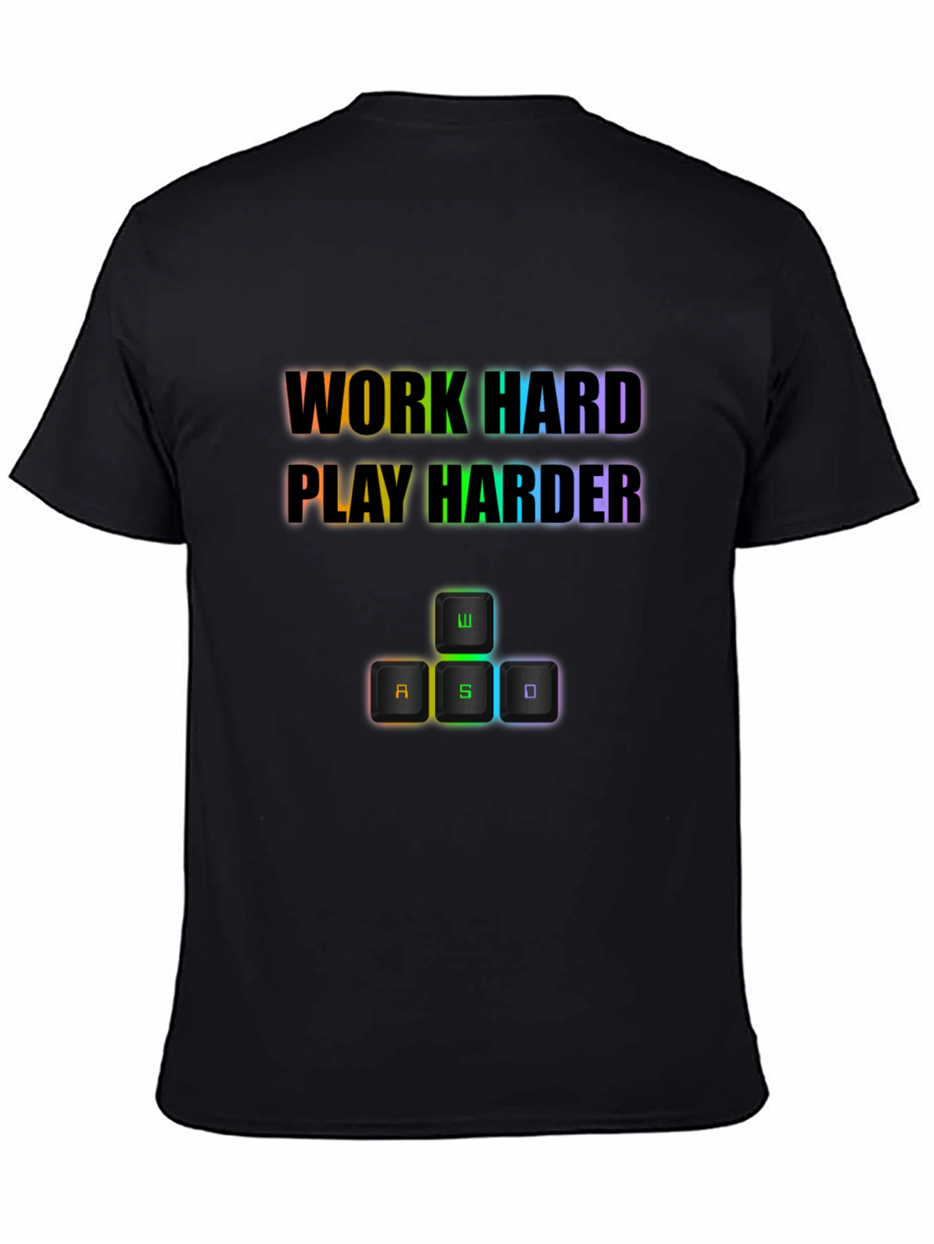 Work Hard Play Harder Gaming T-Shirt