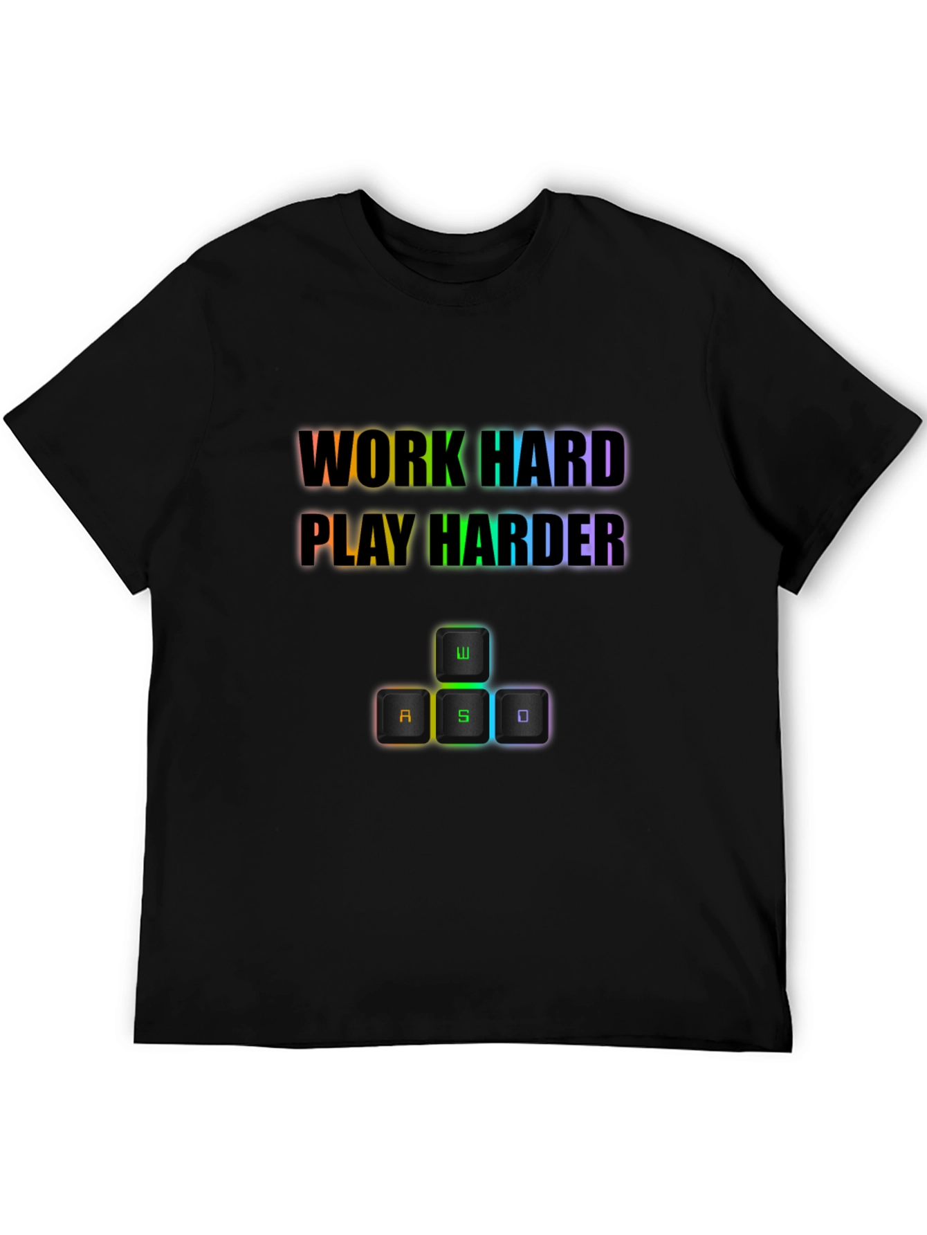 Work Hard Play Harder Gaming T-Shirt