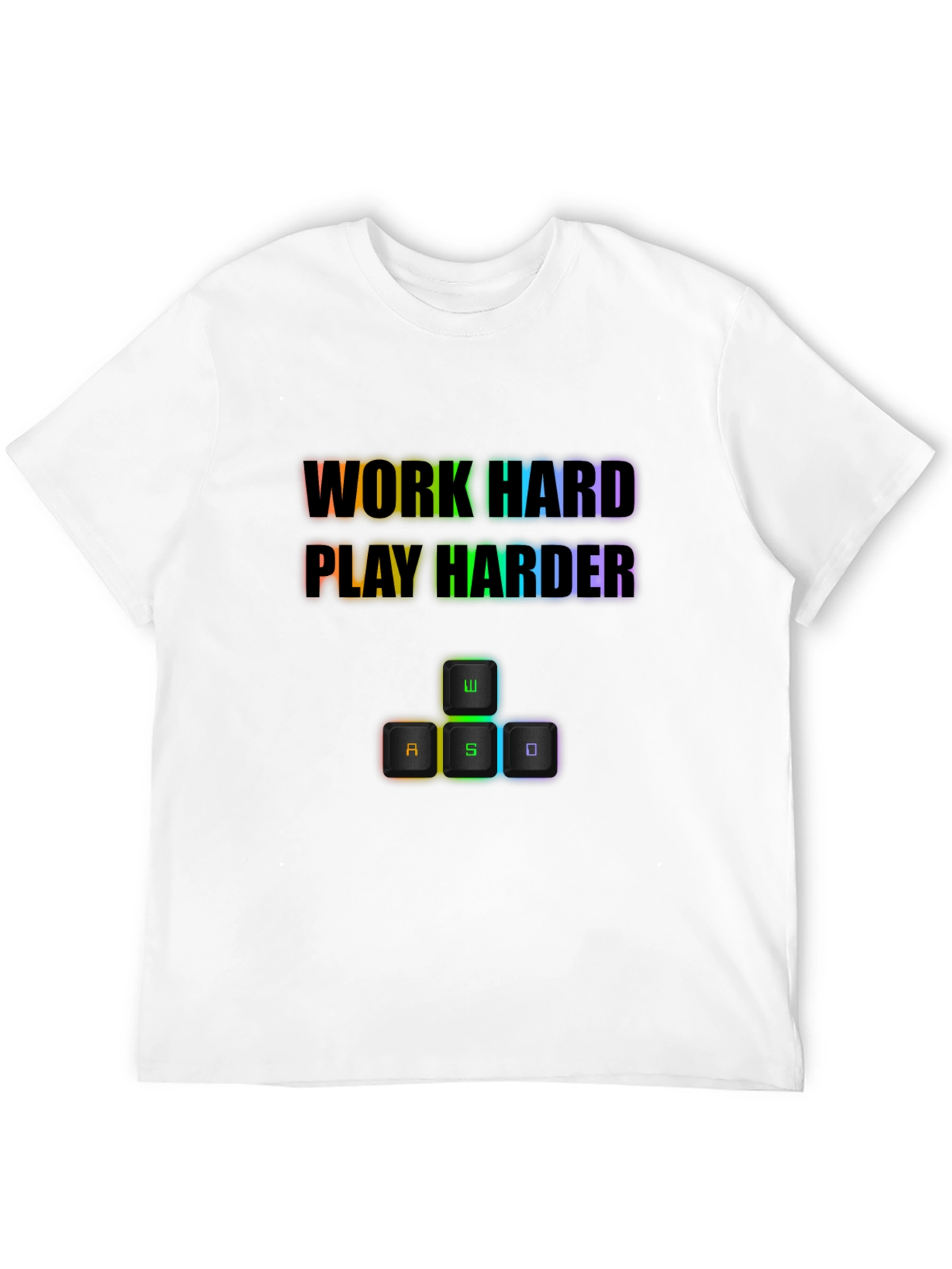 Work Hard Play Harder Gaming T-Shirt