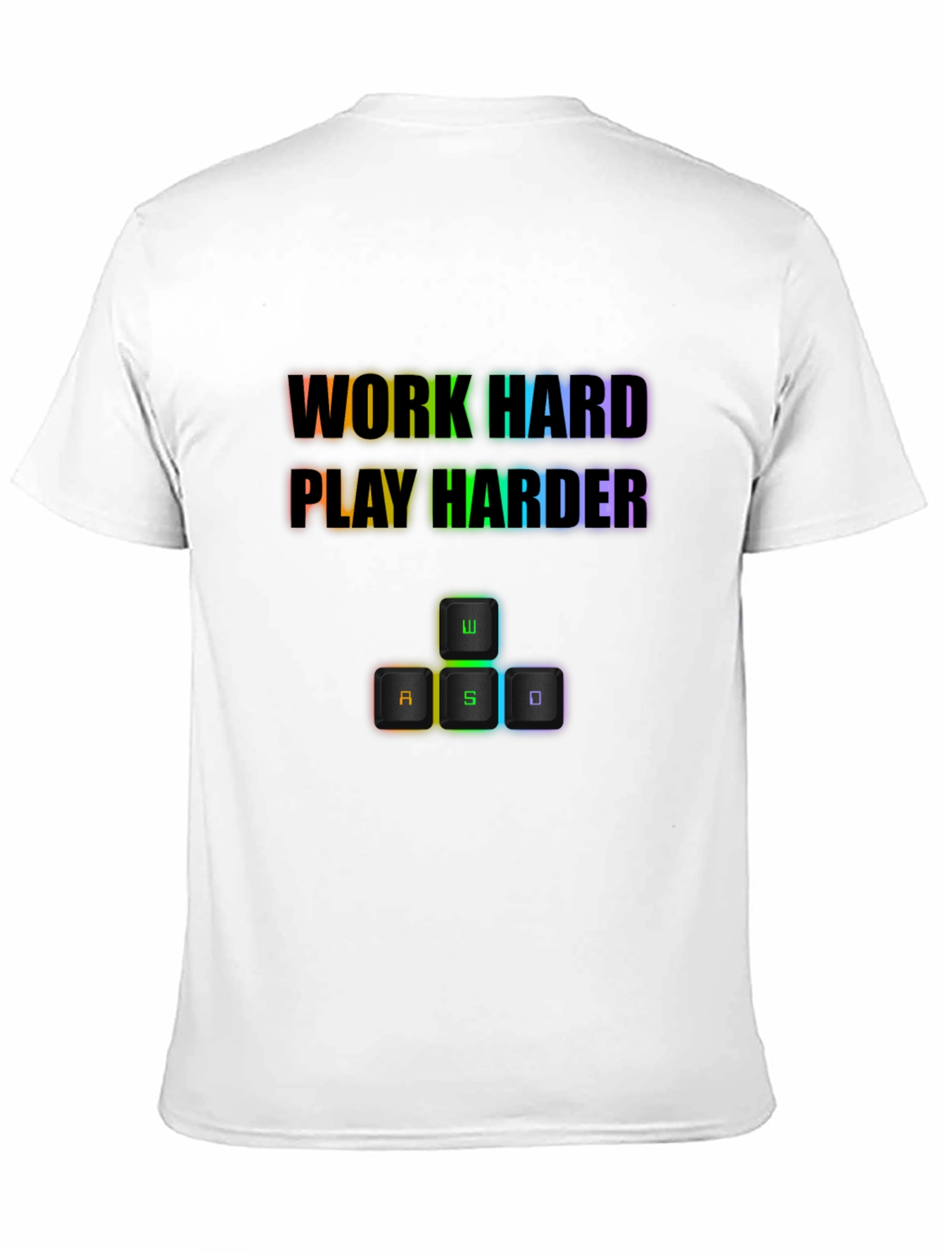 Work Hard Play Harder Gaming T-Shirt