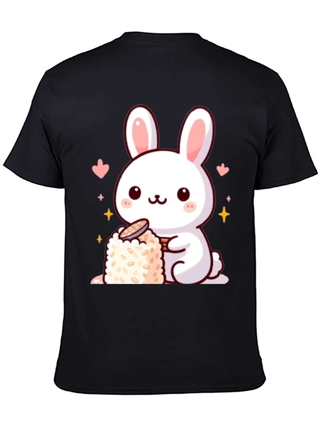Cute Bunny Sushi Graphic T-Shirt