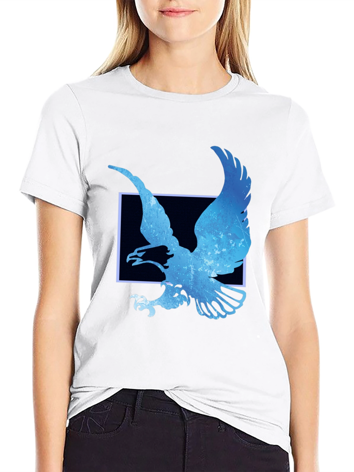 Eagle Graphic Tee - Mens Black T-Shirt