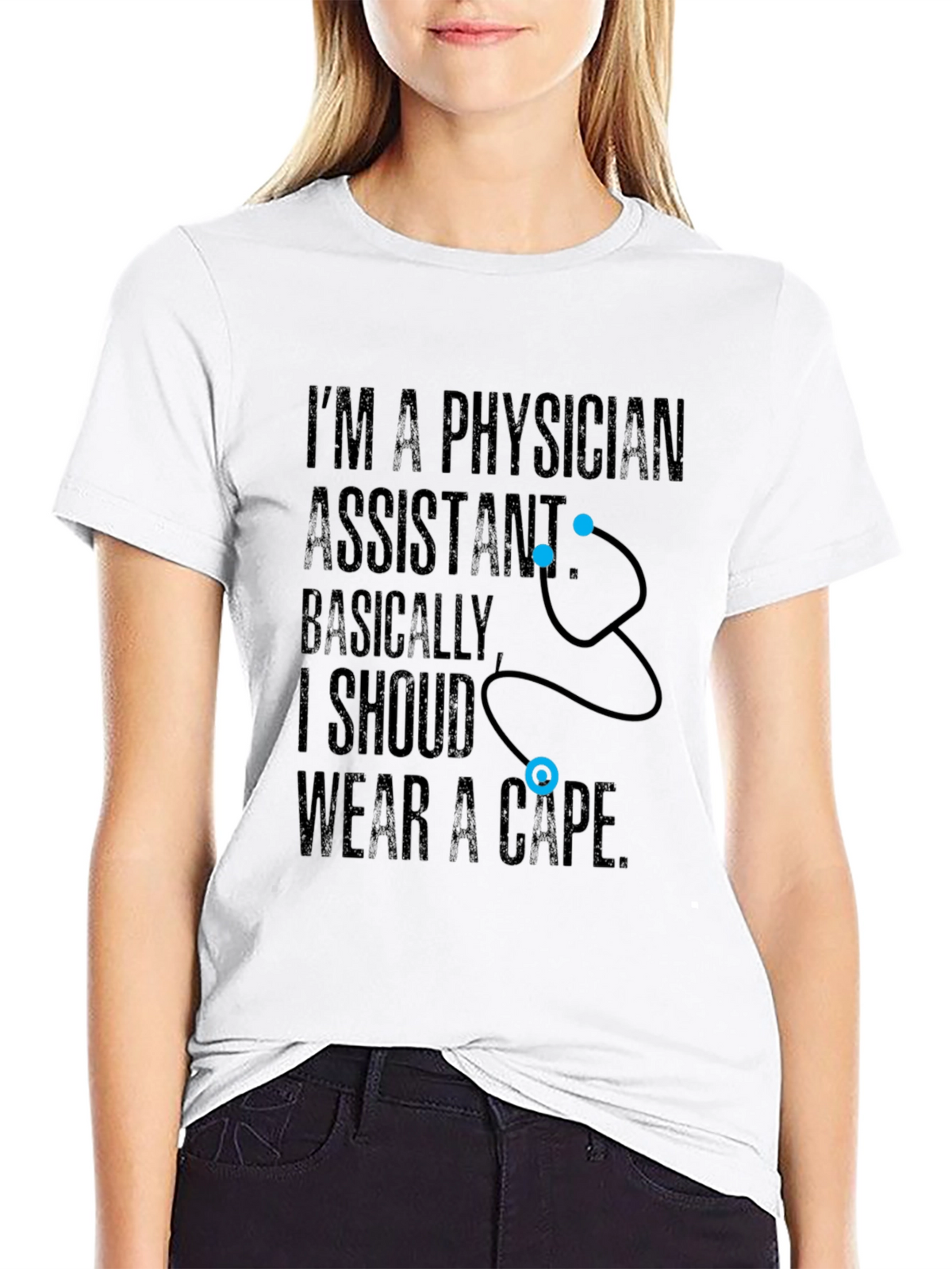 Physician Assistant Hero T-Shirt Funny PA Medical Tee