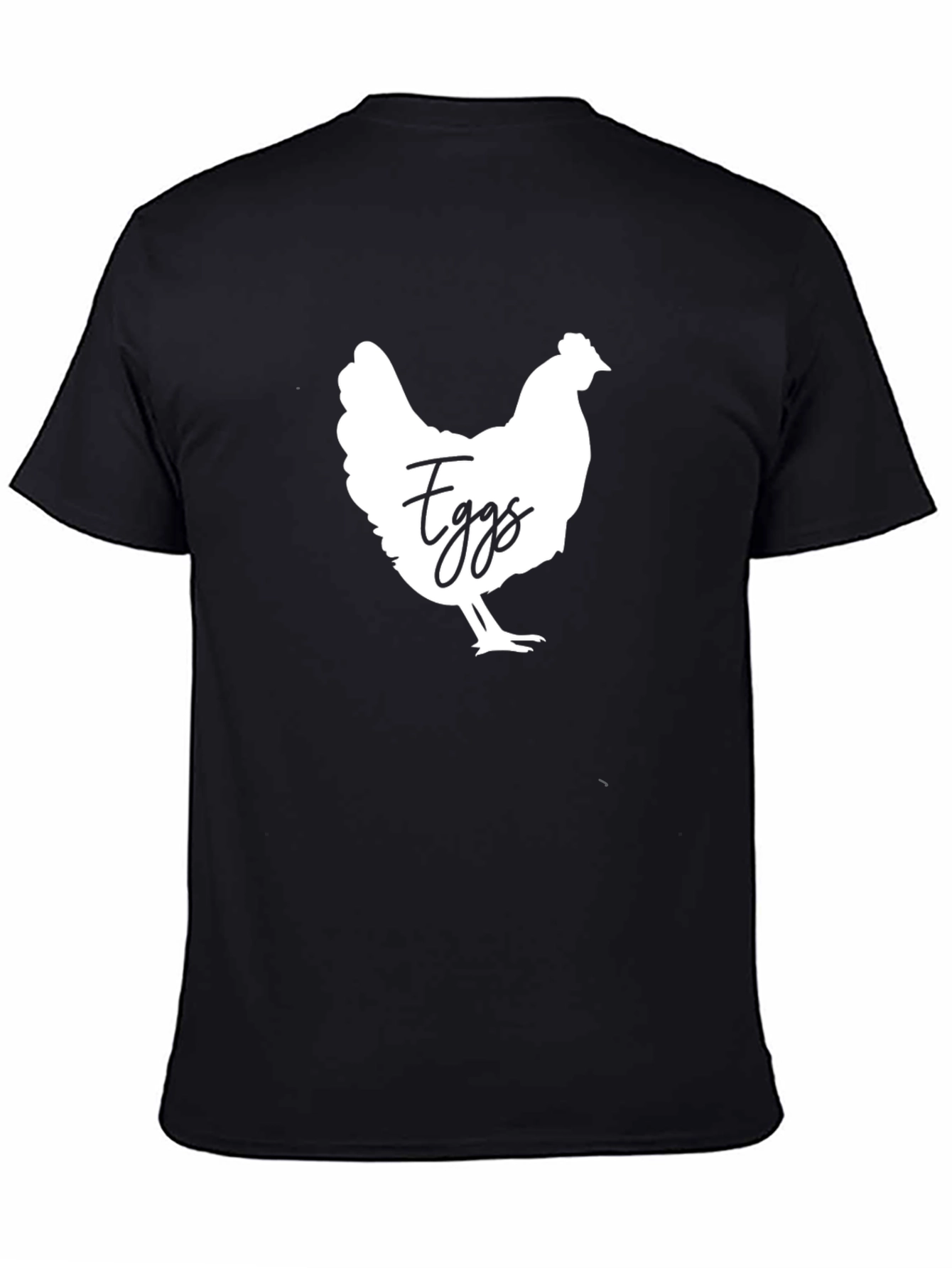 Funny Eggs Chicken Graphic T-Shirt