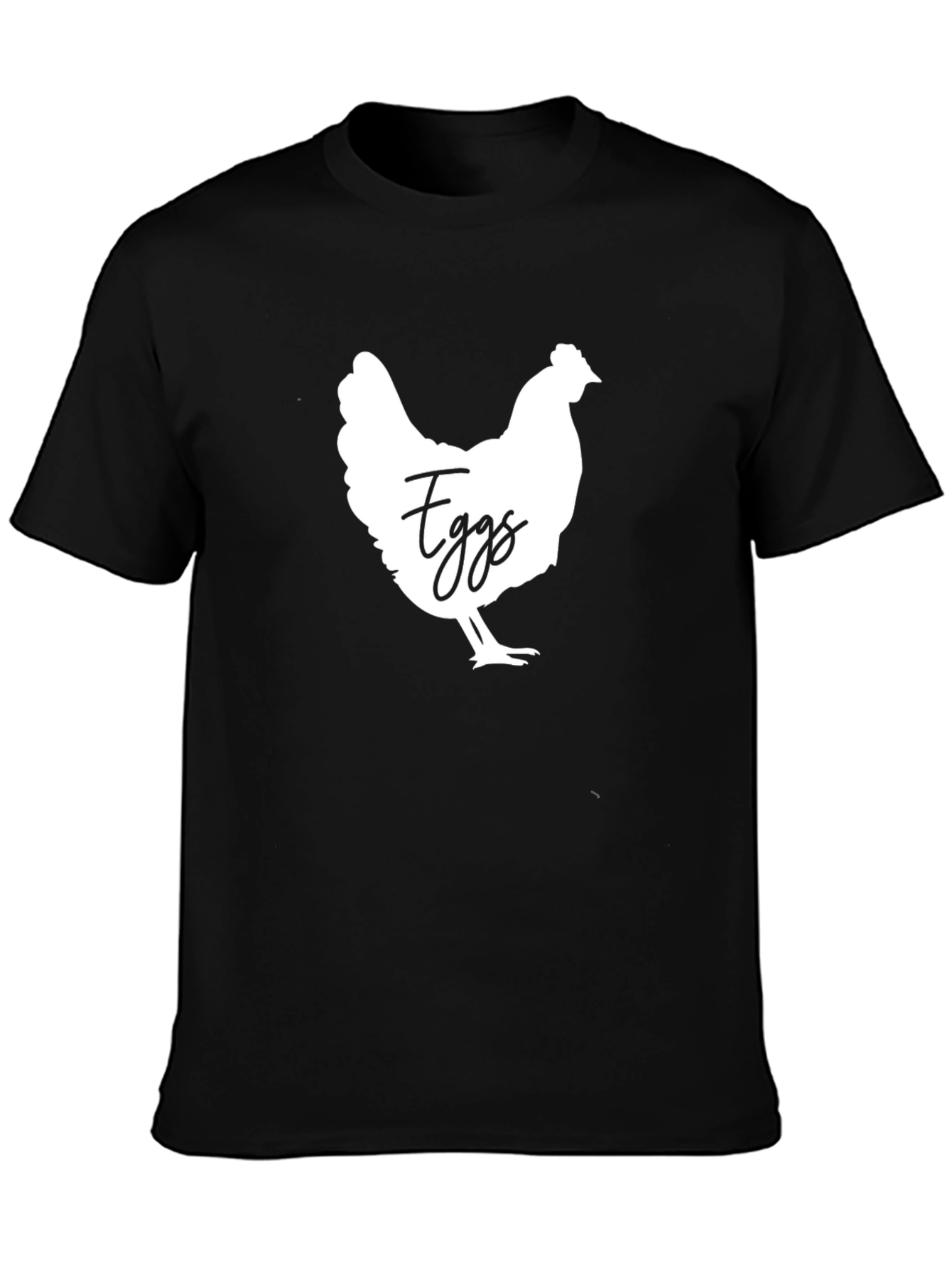 Funny Eggs Chicken Graphic T-Shirt