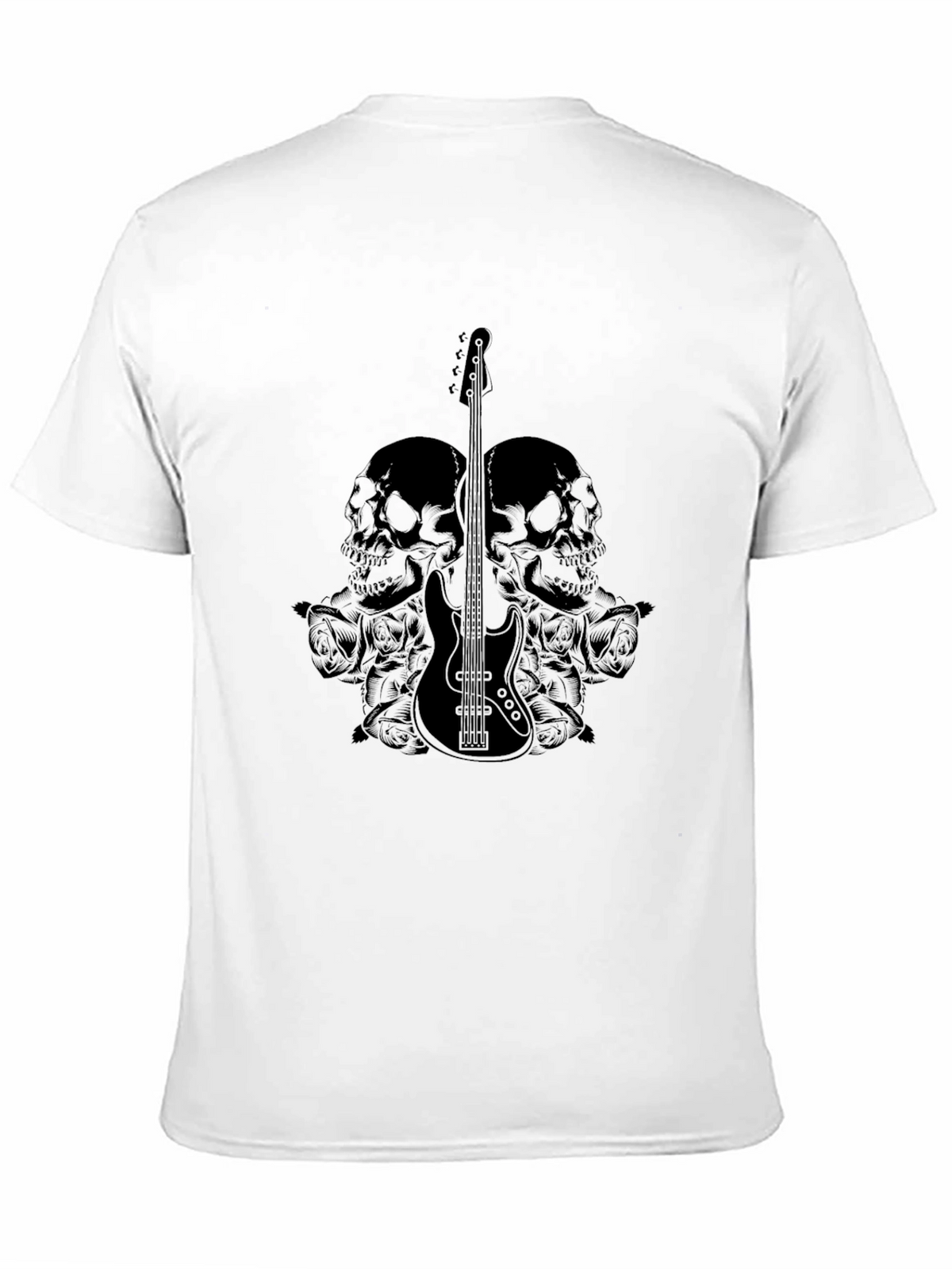 Skull & Guitar Graphic Tee