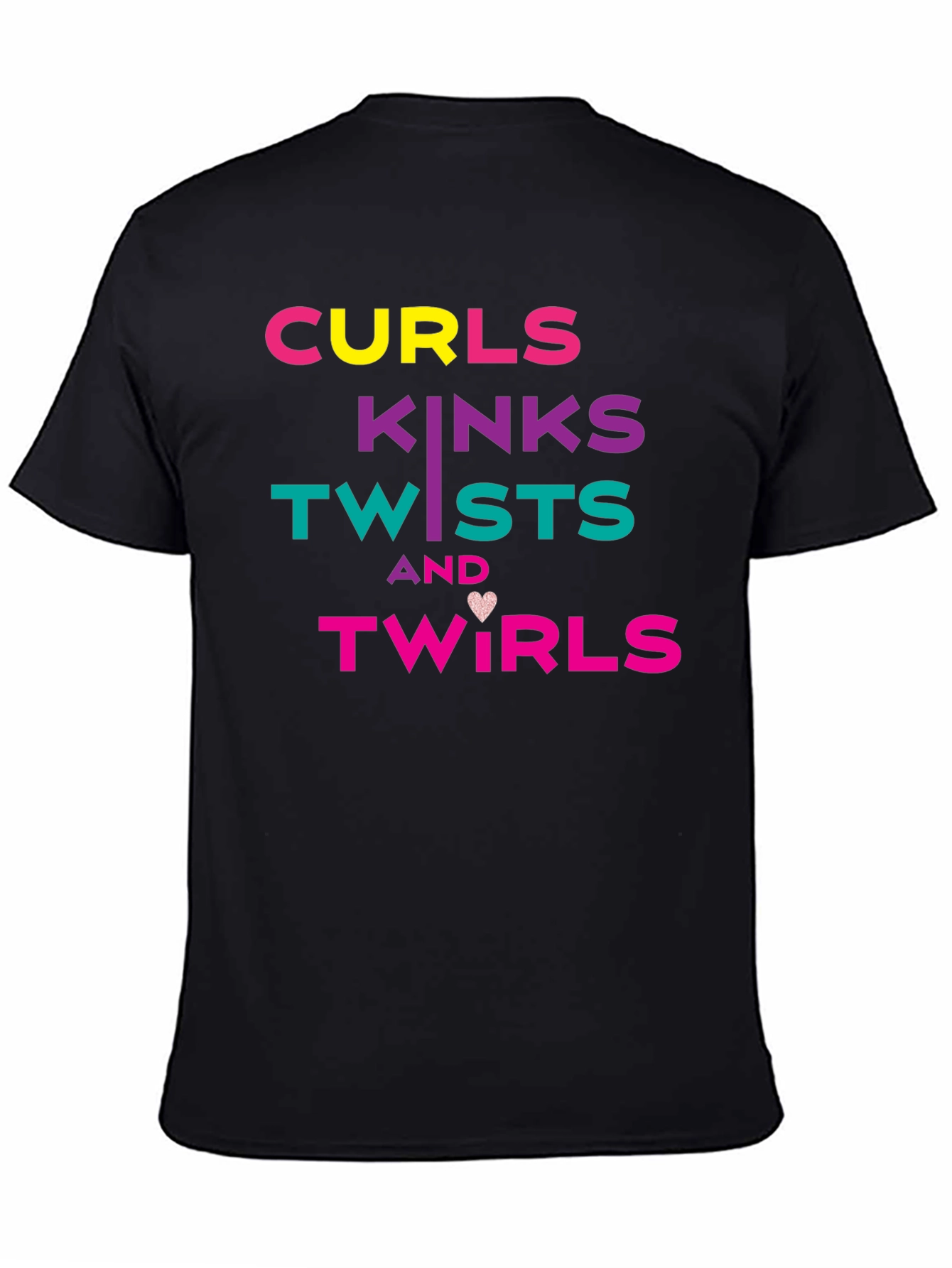 Curls Kinks Twists & Twirls Graphic T-Shirt