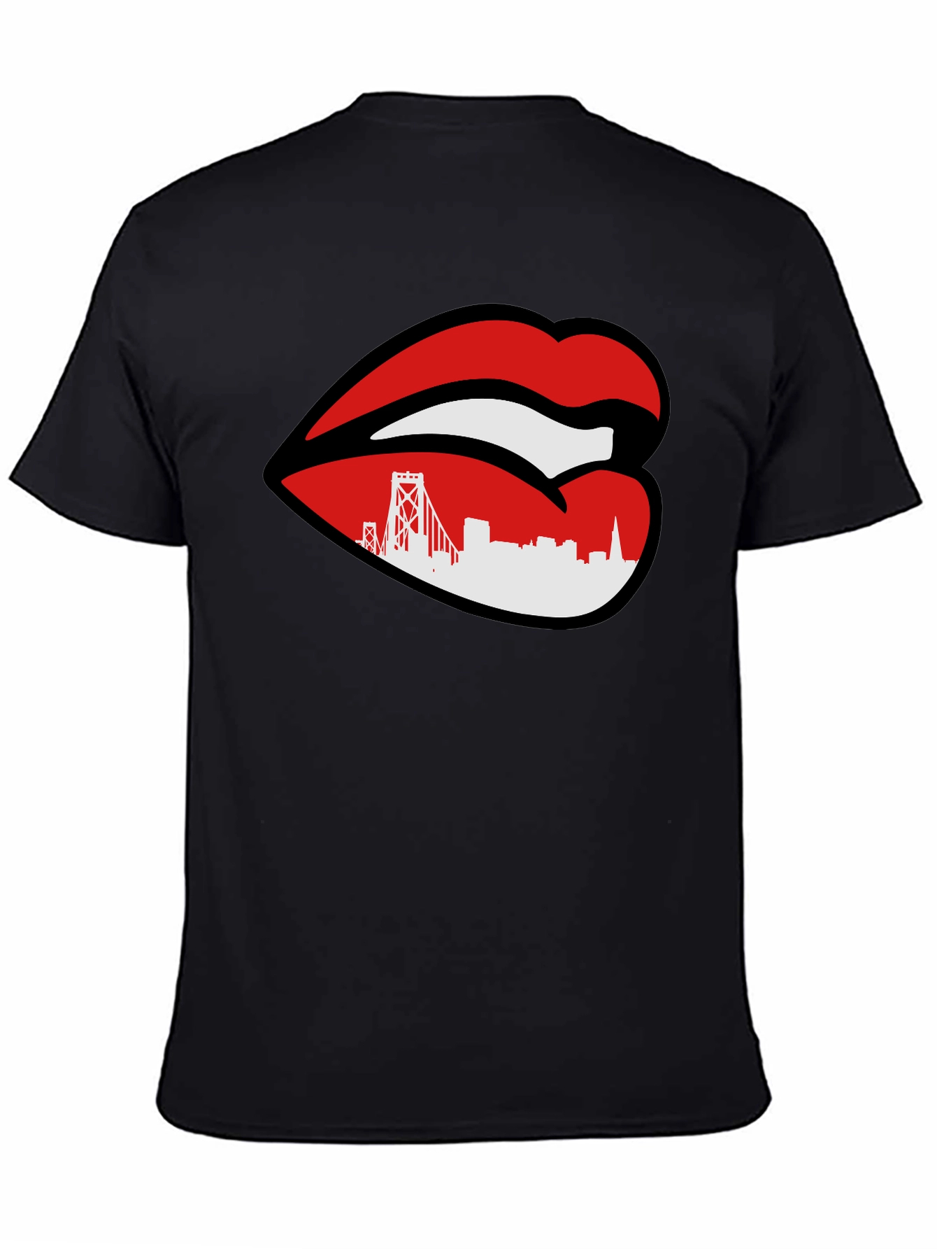 San Francisco Lips Graphic T-Shirt