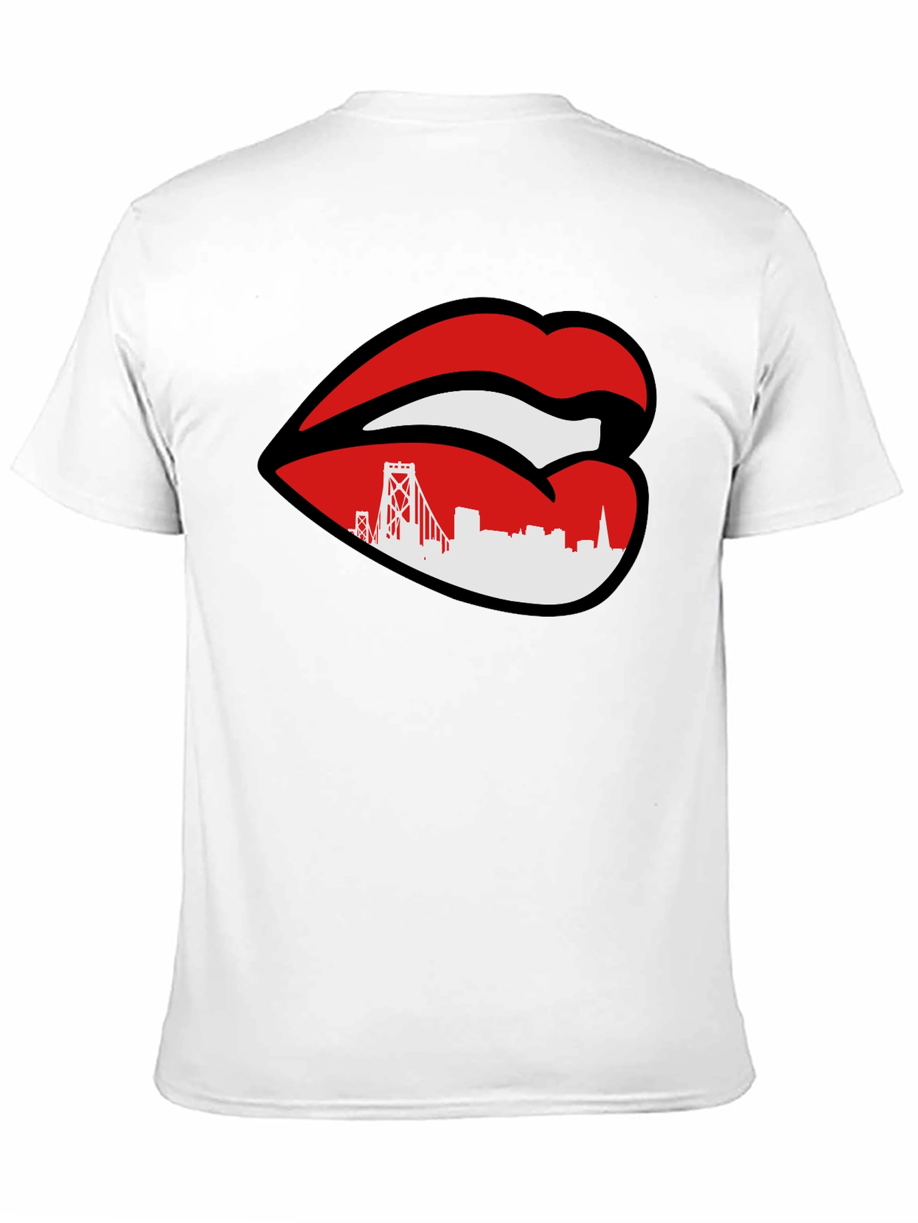 San Francisco Lips Graphic T-Shirt