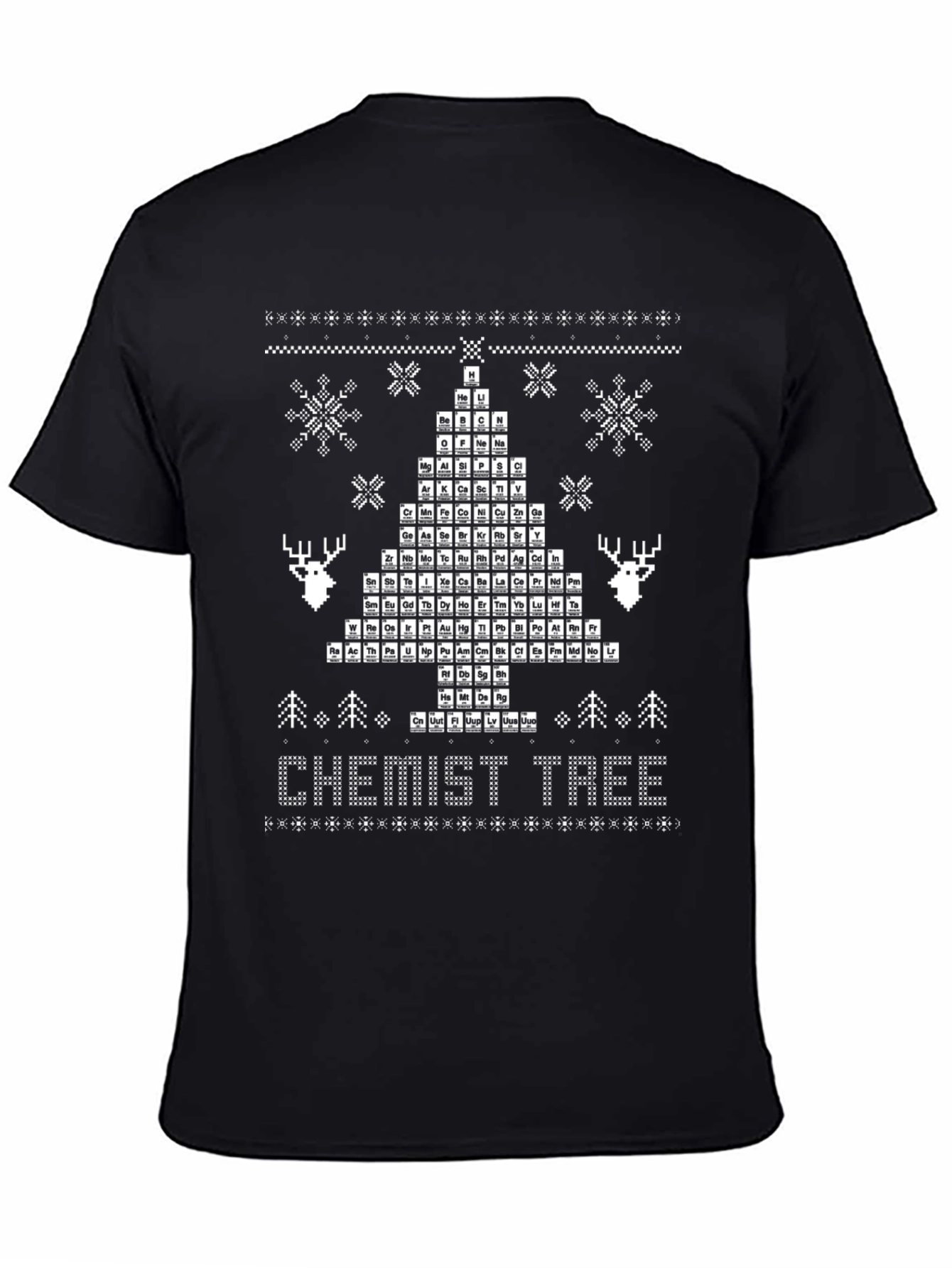 Chemist Tree Black Graphic Tee