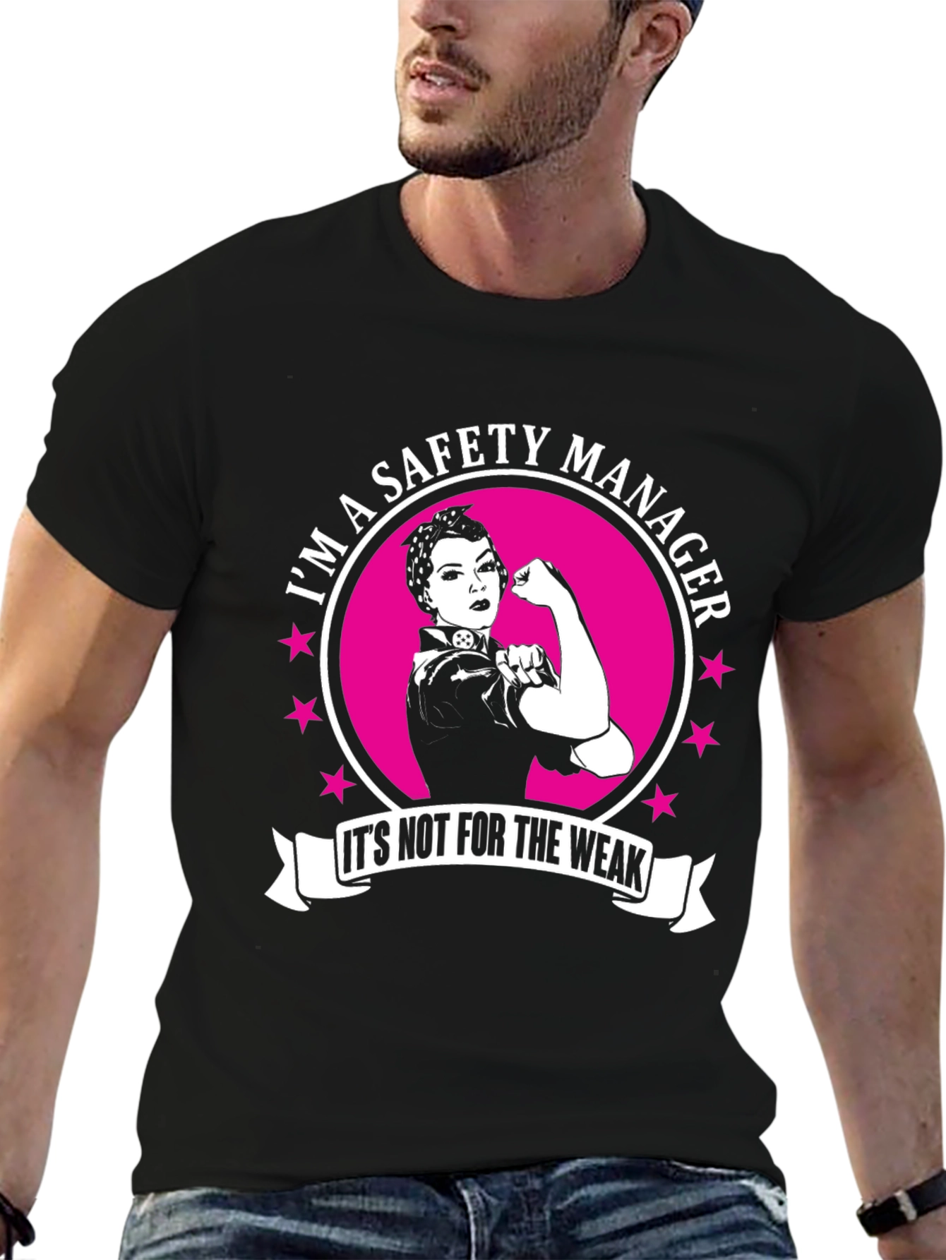 Safety Manager Strong Woman T-Shirt