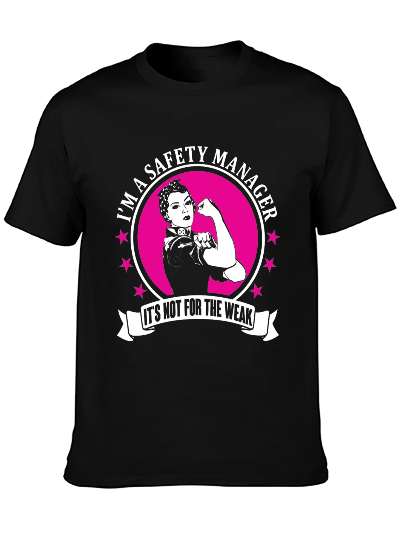 Safety Manager Strong Woman T-Shirt