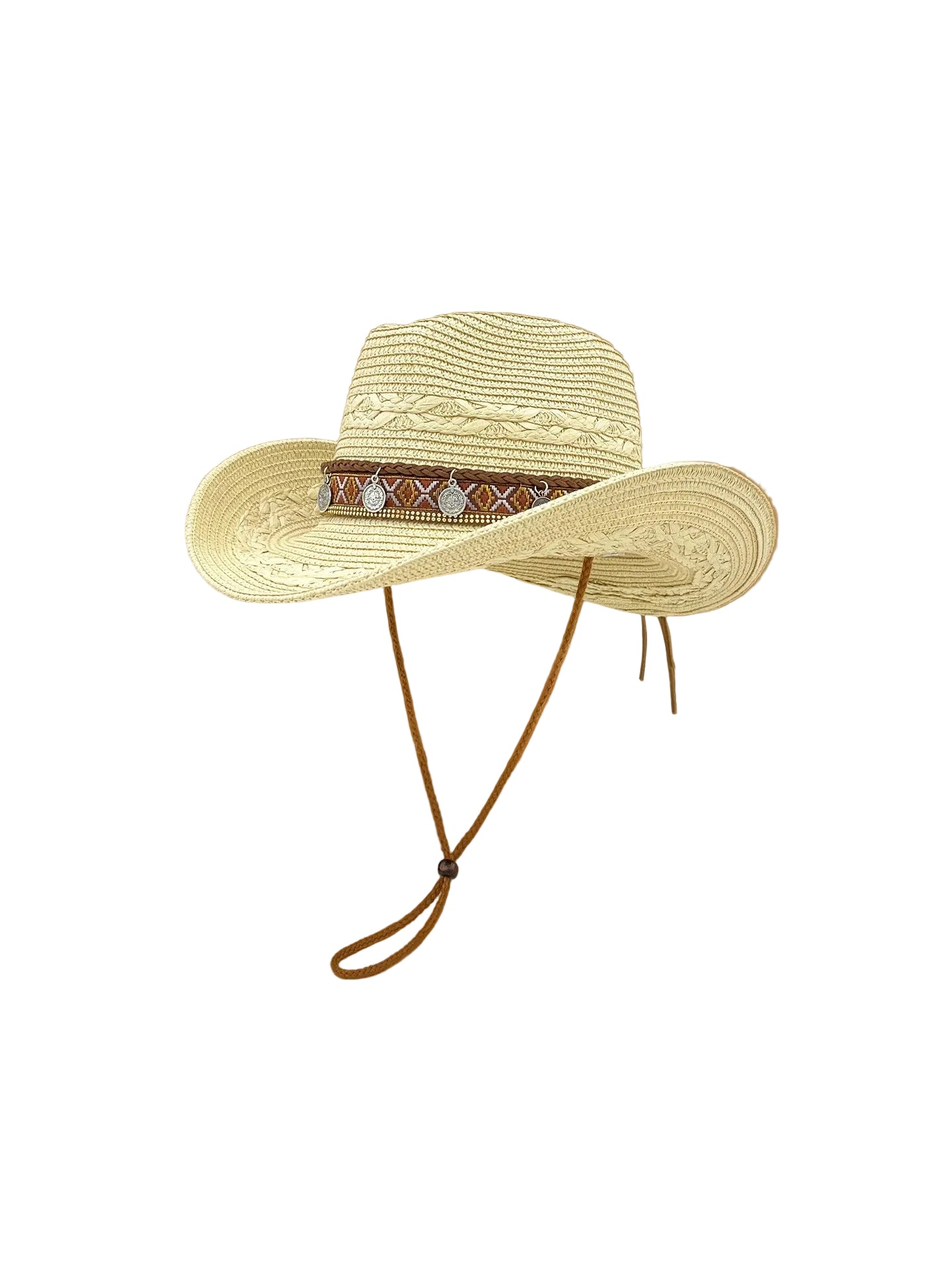 Stylish Western Cowboy Sun Hat for Beach and Vacation Getaways