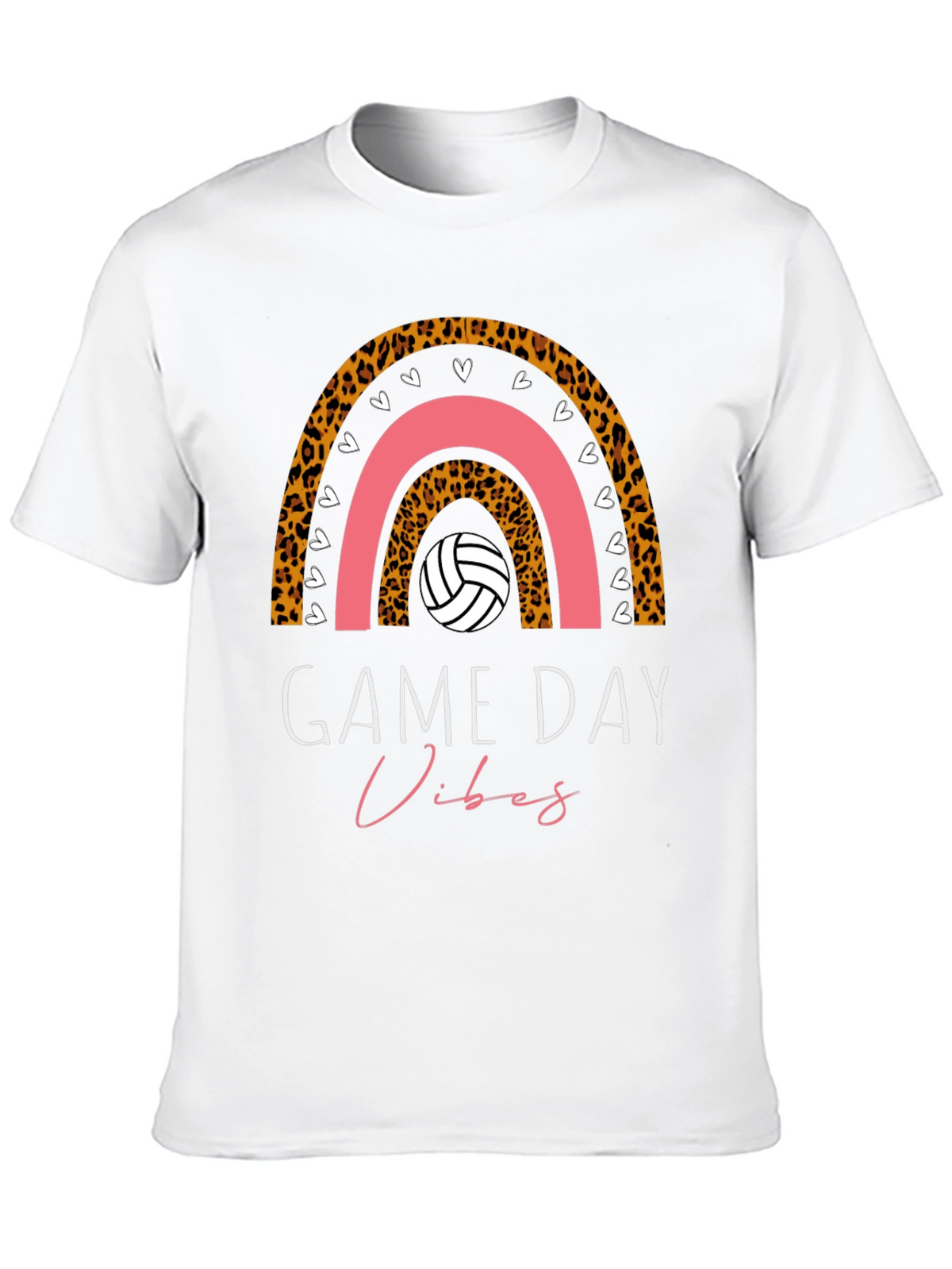 Game Day Vibes Volleyball Graphic Tee