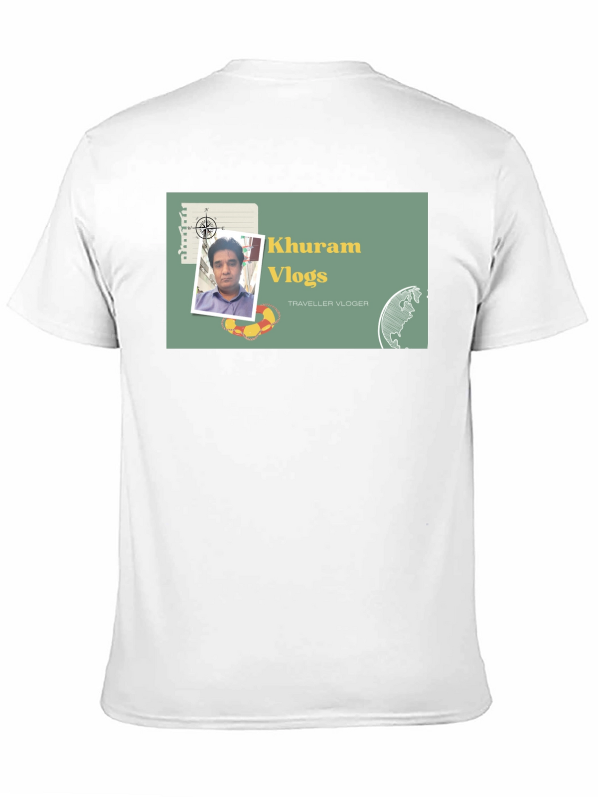 Khuram Vlogs Traveller Vlogger T-Shirt
