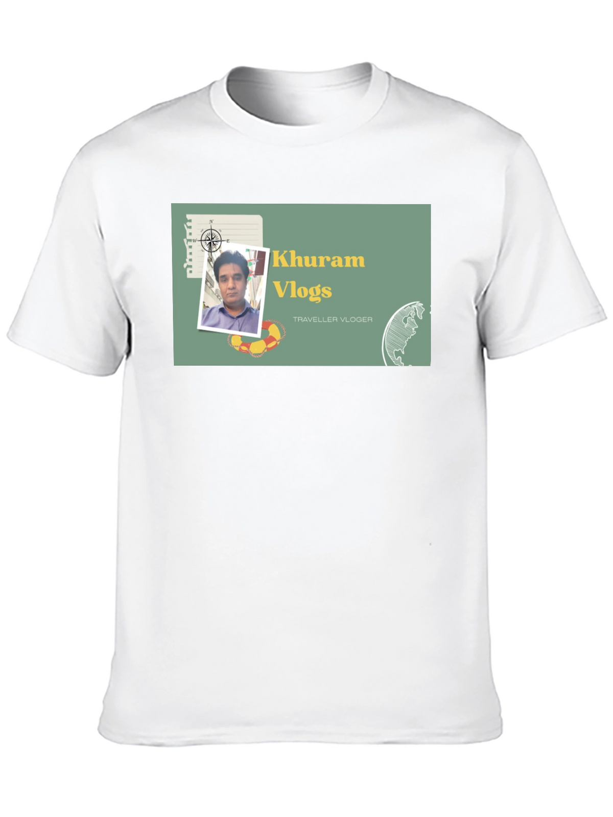 Khuram Vlogs Traveller Vlogger T-Shirt