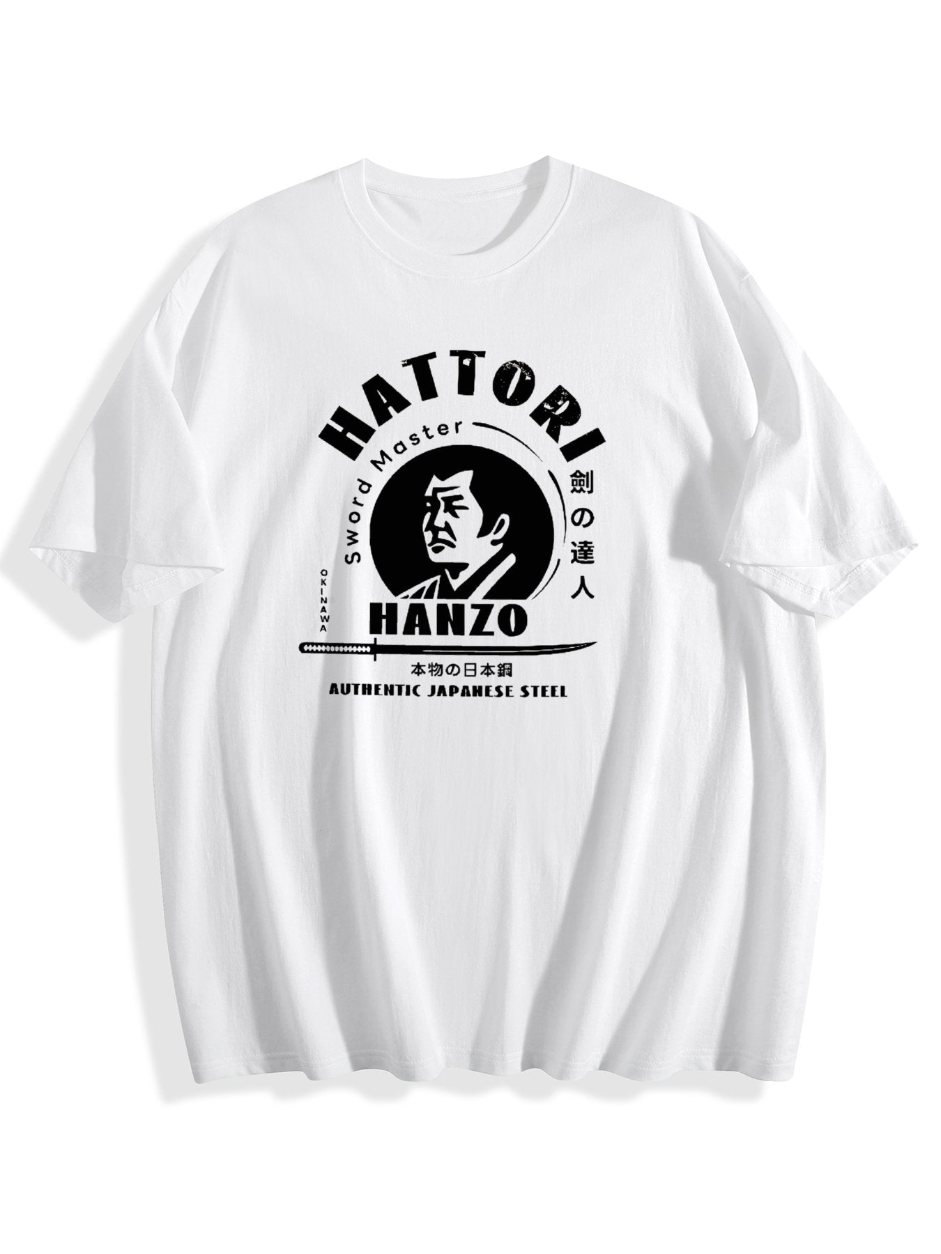 T-shirt Okinawa Hattori Hanzo Vintage Wash Japanese Design T-Shirt
