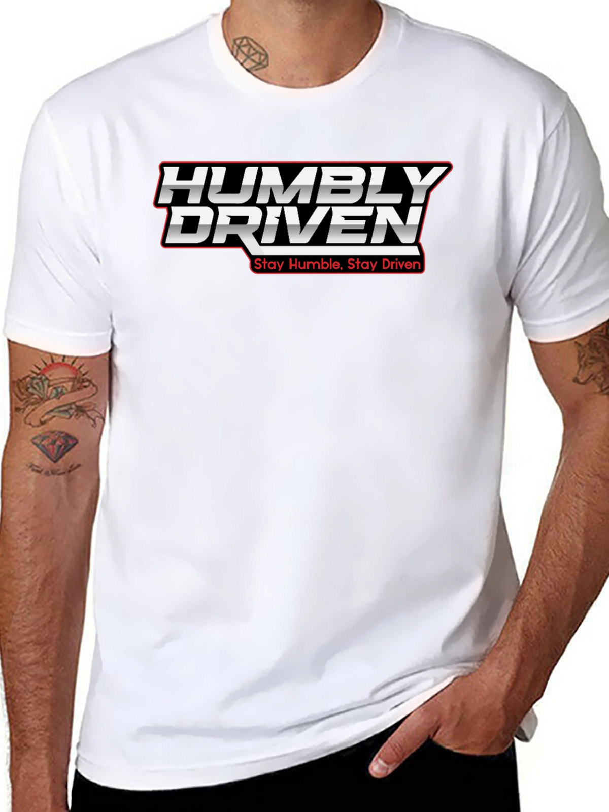 Humbly Driven Graphic Tee - Stay Humble Stay Driven