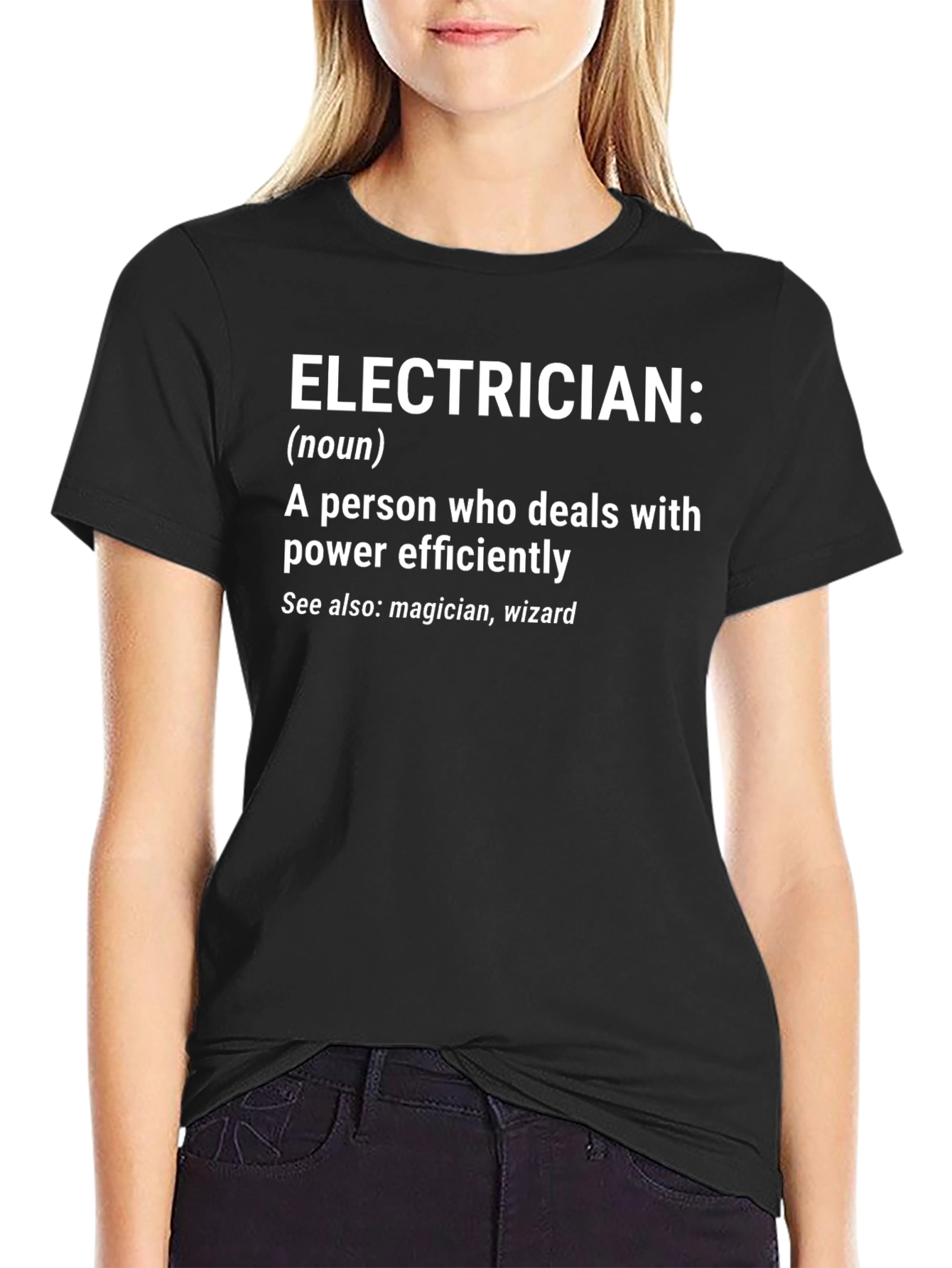 Electrician Definition Graphic T-Shirt
