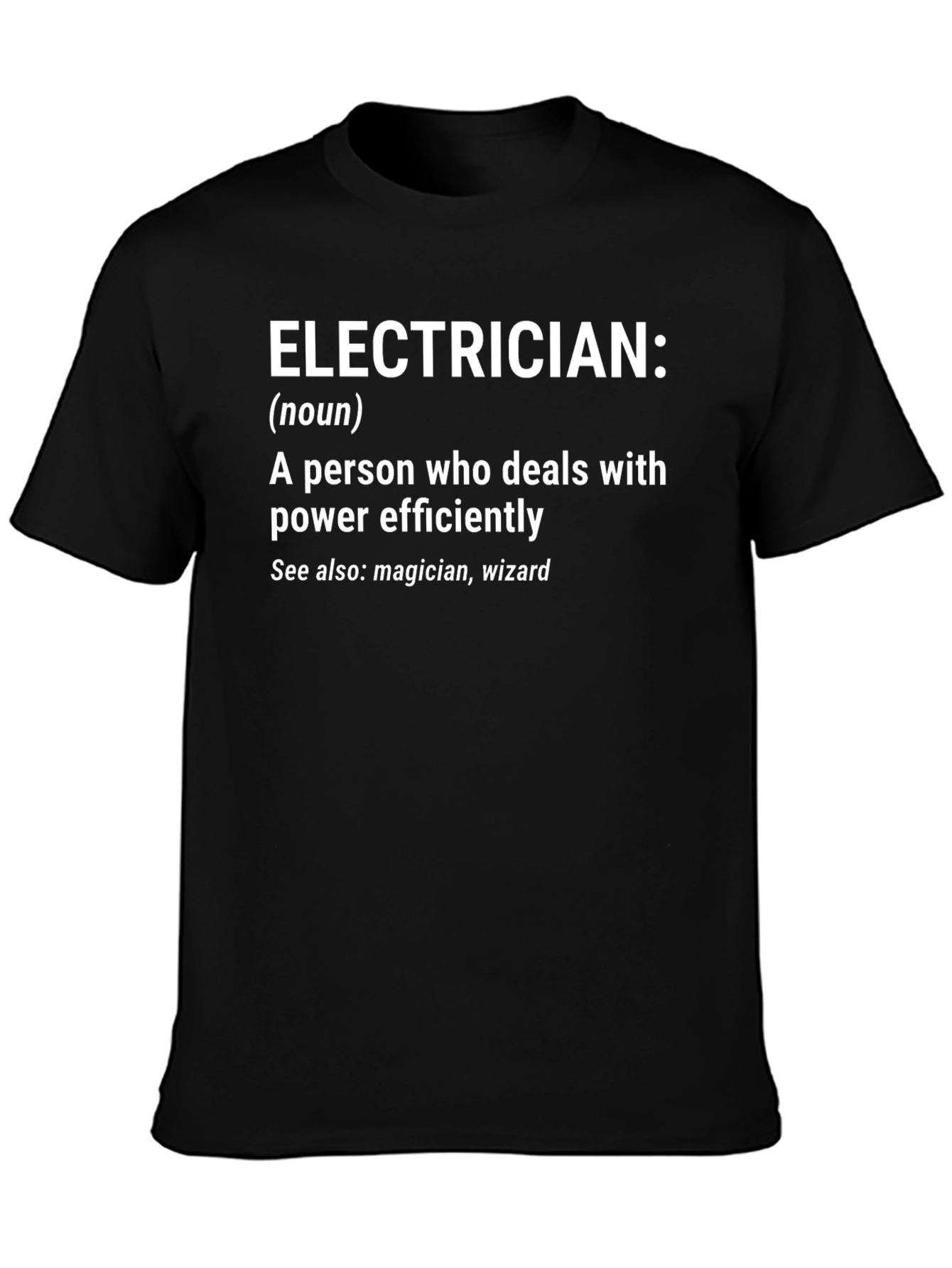 Electrician Definition Graphic T-Shirt