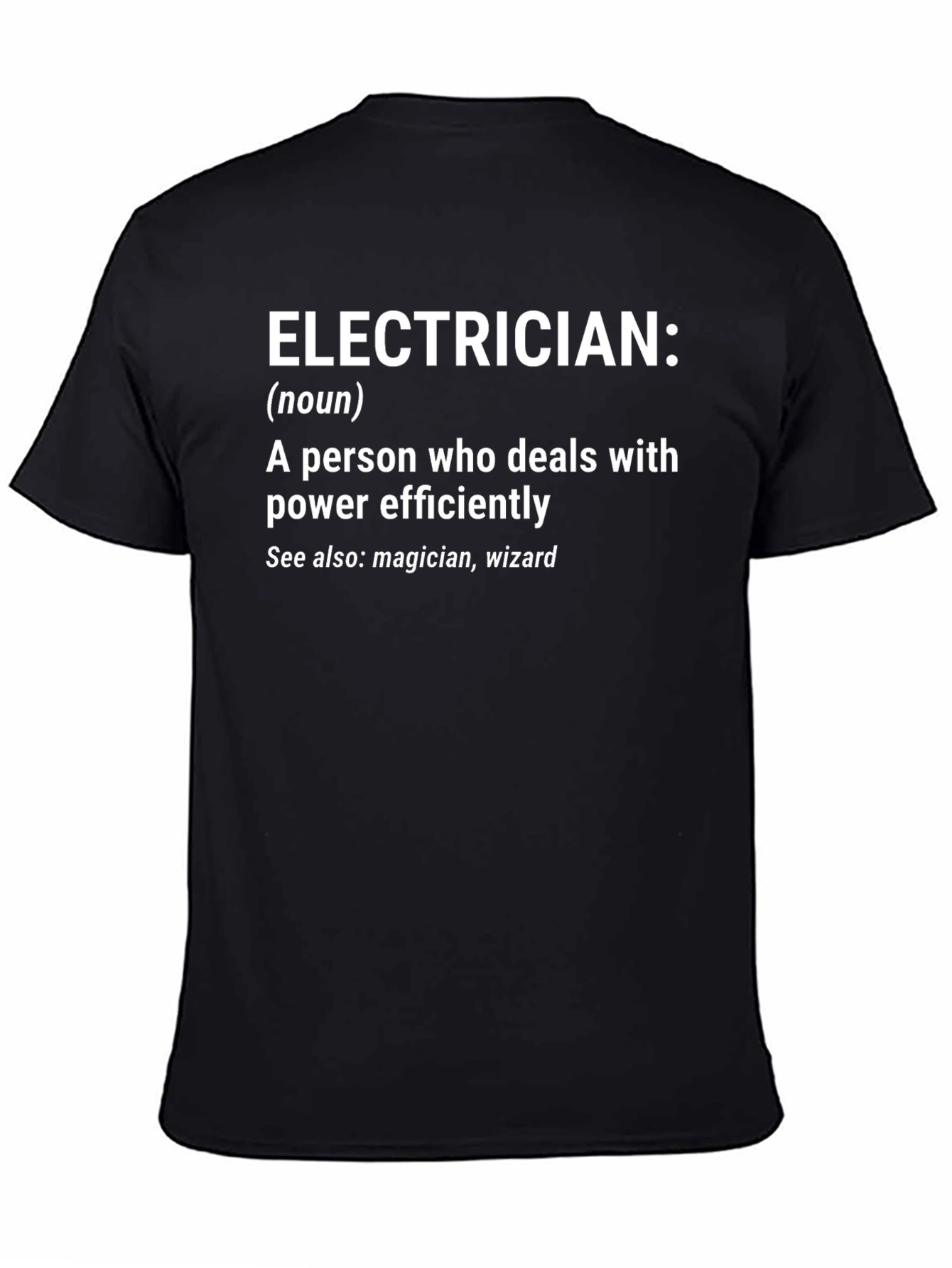 Electrician Definition Graphic T-Shirt