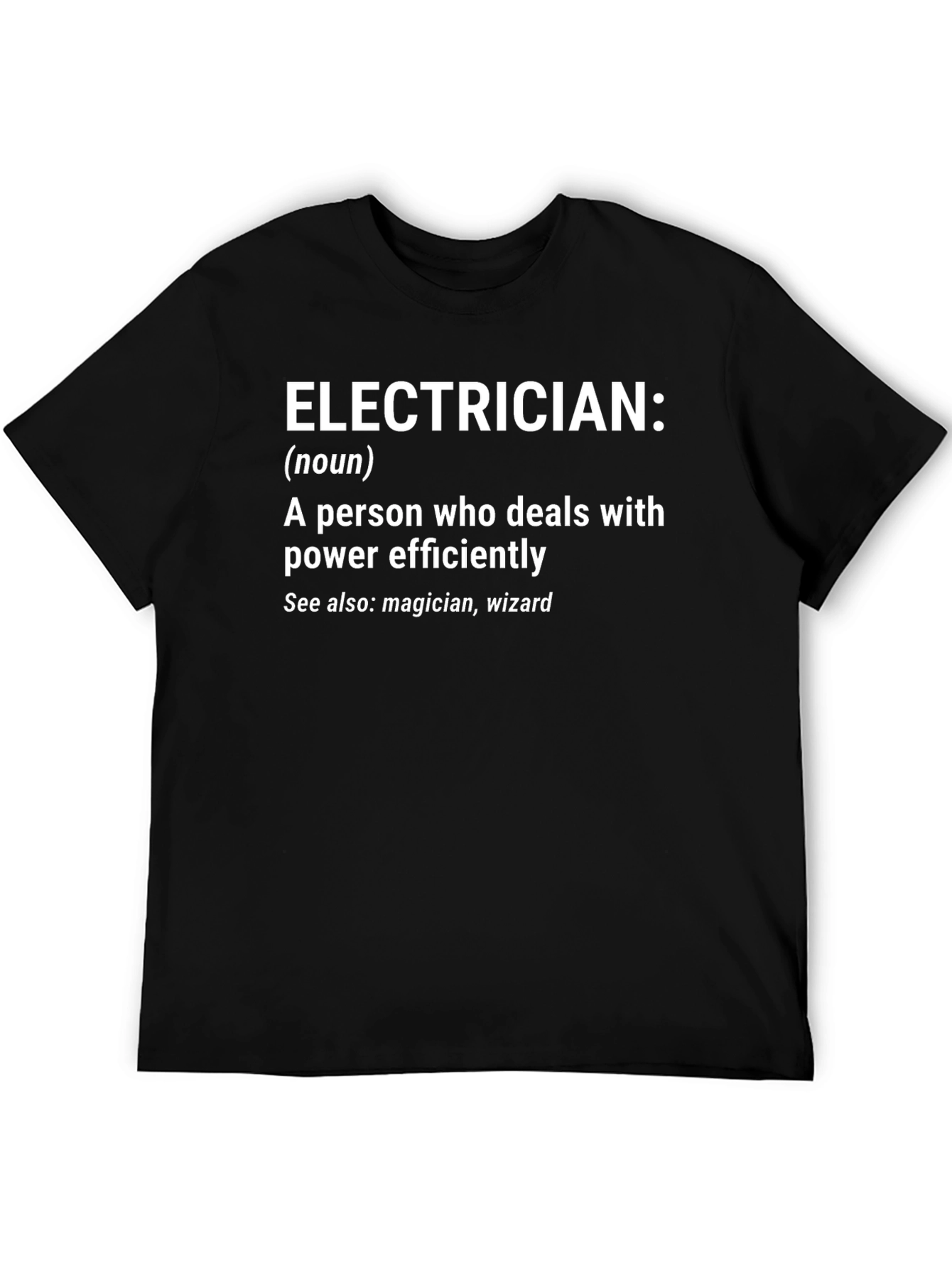 Electrician Definition Graphic T-Shirt