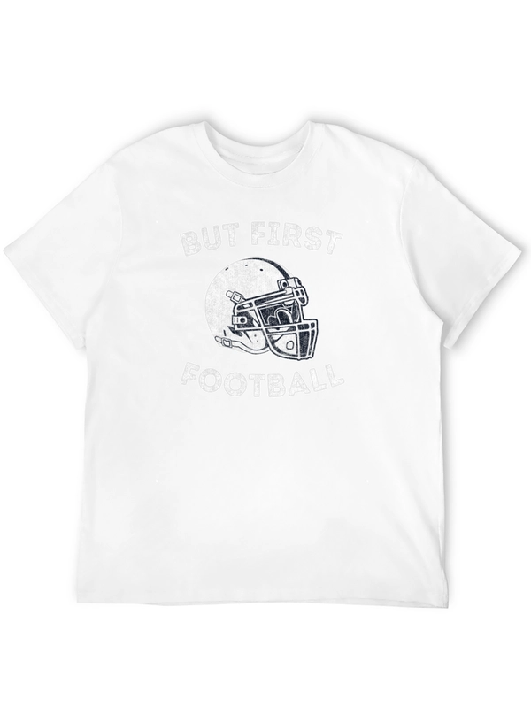 But First Football Graphic T-Shirt