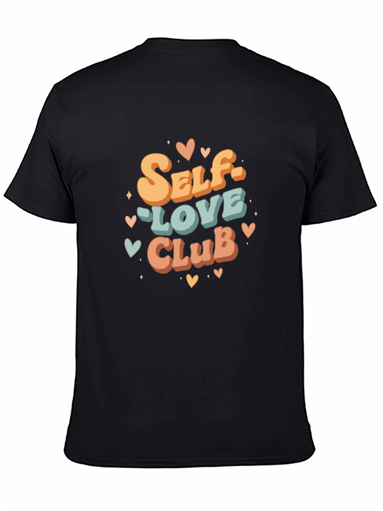 Self-Love Club Graphic Tee - Retro Style