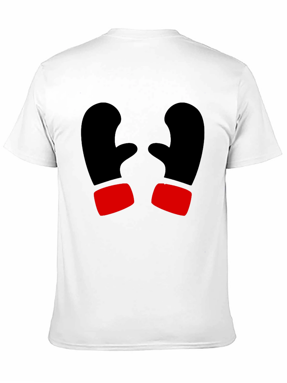 Boxing Gloves Graphic T-Shirt - Black