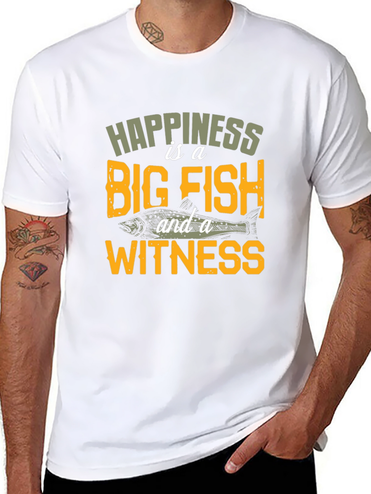 Happiness is a Big Fish T-Shirt