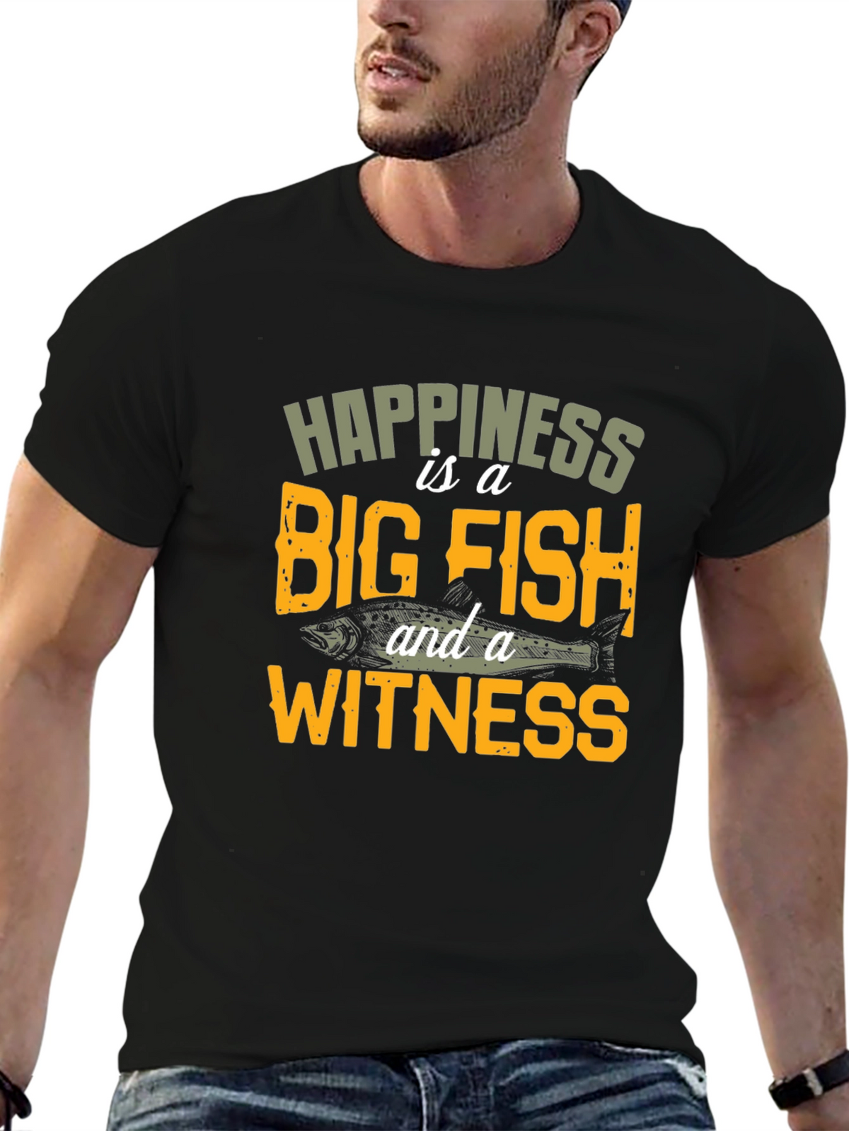 Happiness is a Big Fish T-Shirt