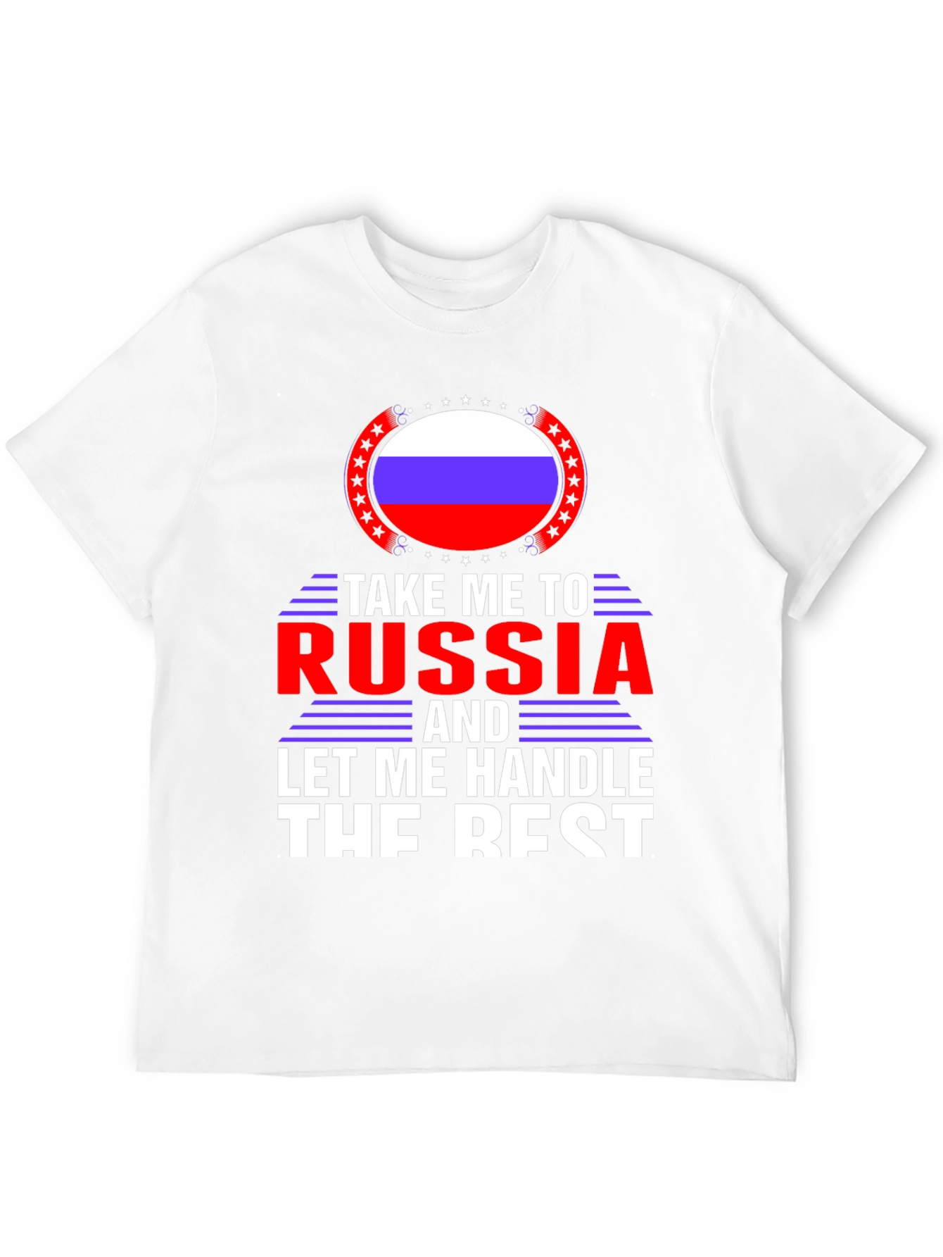 Russia T-Shirt: Take Me to Russia Graphic Tee