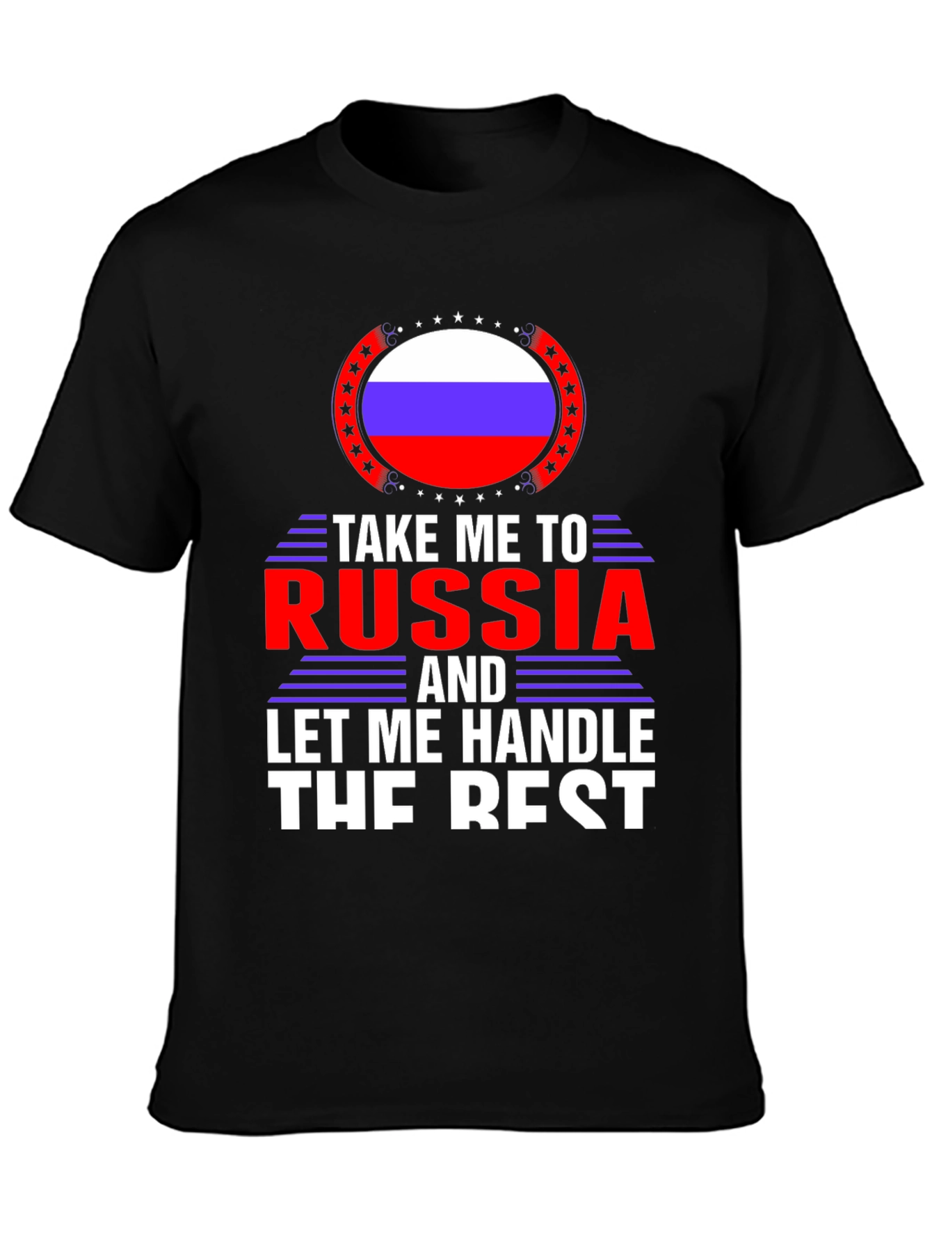 Russia T-Shirt: Take Me to Russia Graphic Tee