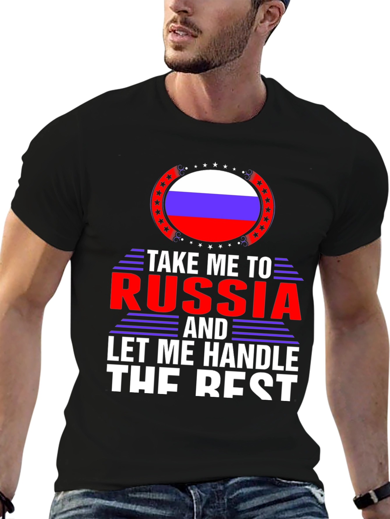 Russia T-Shirt: Take Me to Russia Graphic Tee