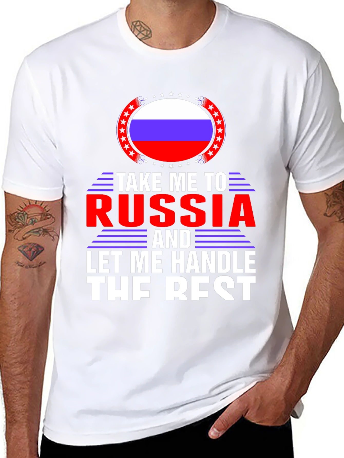 Russia T-Shirt: Take Me to Russia Graphic Tee