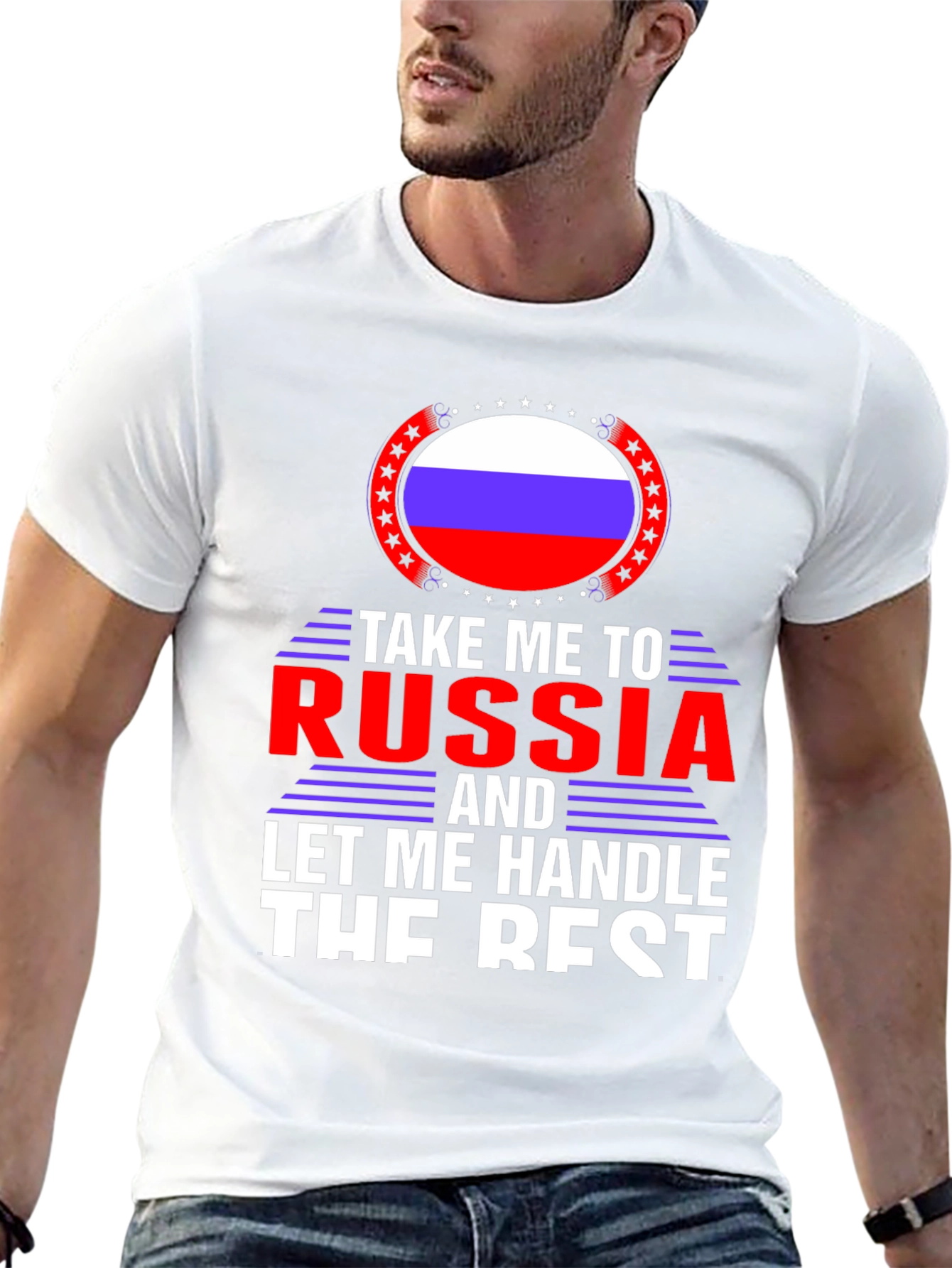 Russia T-Shirt: Take Me to Russia Graphic Tee