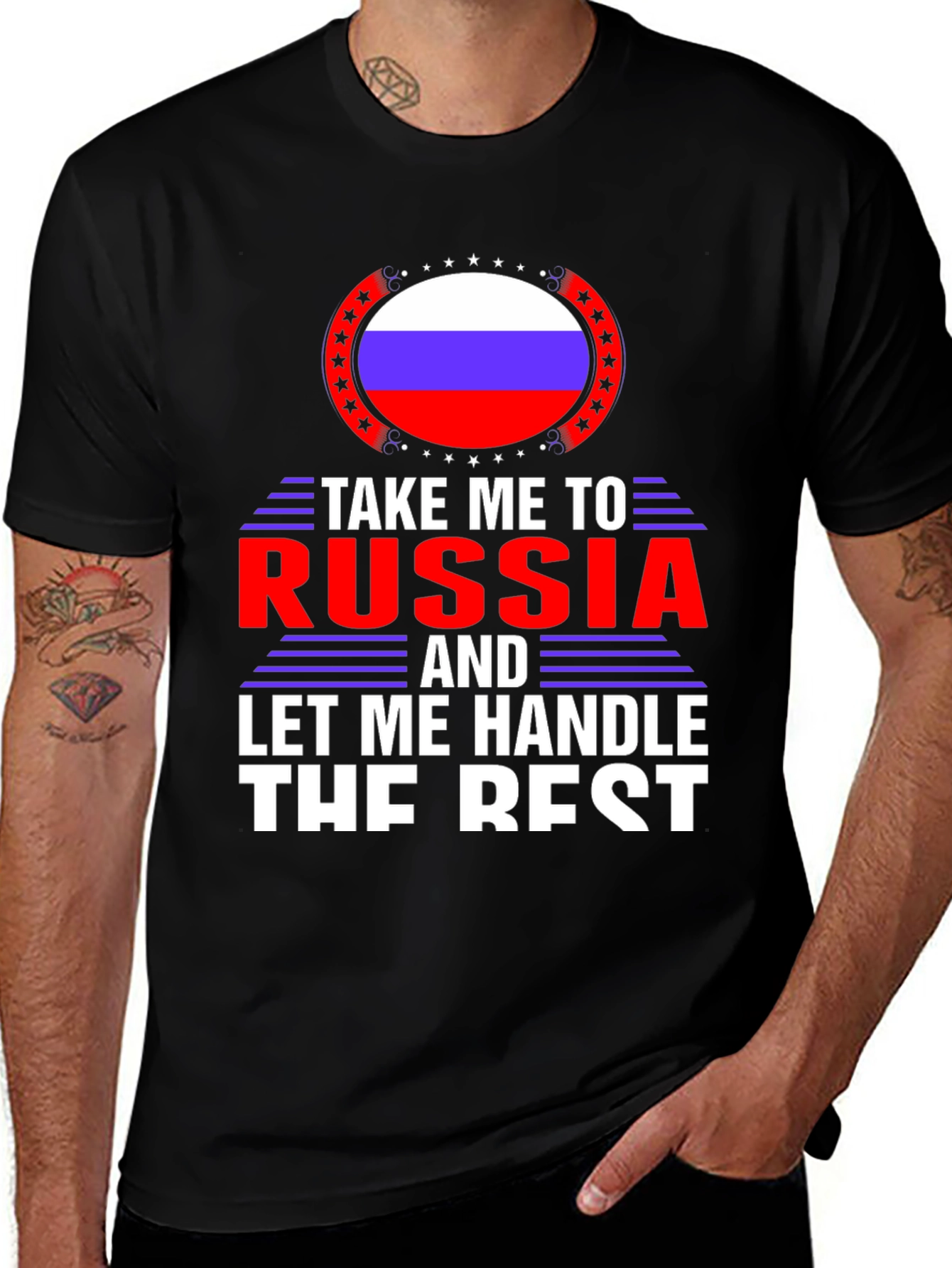 Russia T-Shirt: Take Me to Russia Graphic Tee