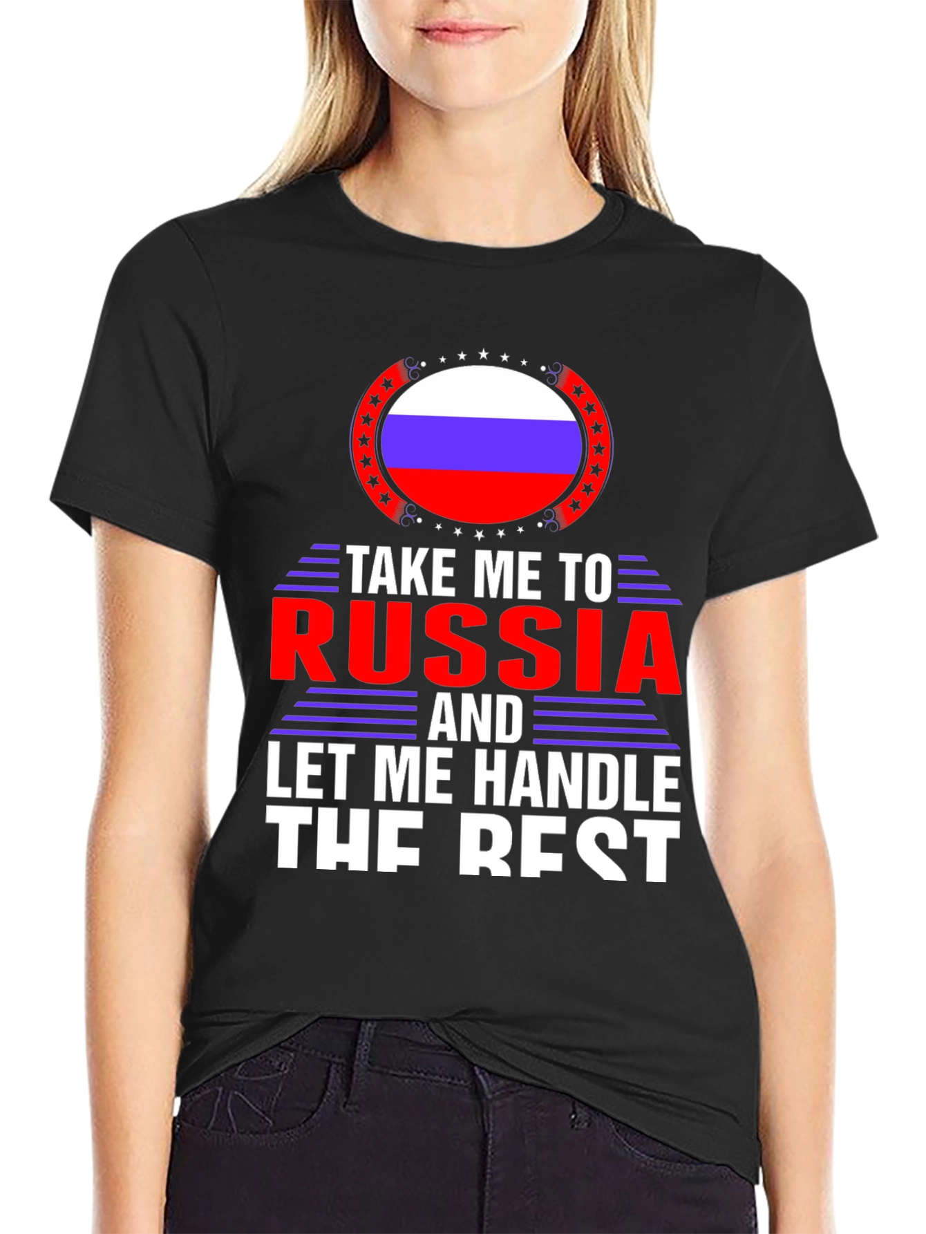 Russia T-Shirt: Take Me to Russia Graphic Tee