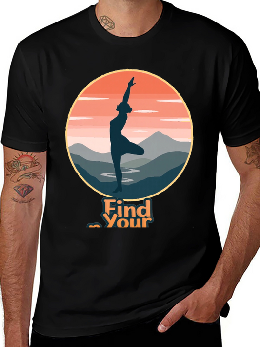 Yoga Find Your Flow Graphic Tee