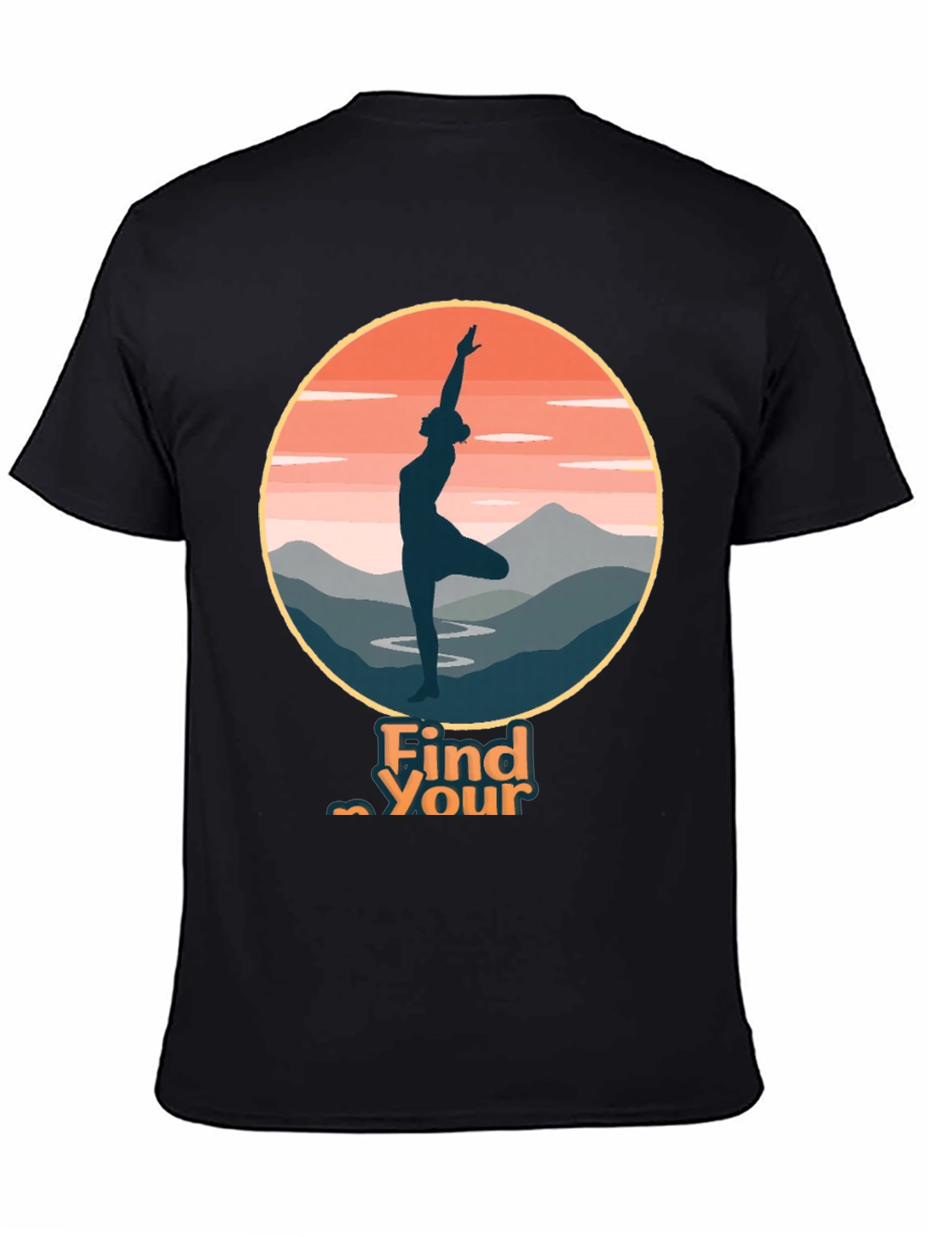 Yoga Find Your Flow Graphic Tee