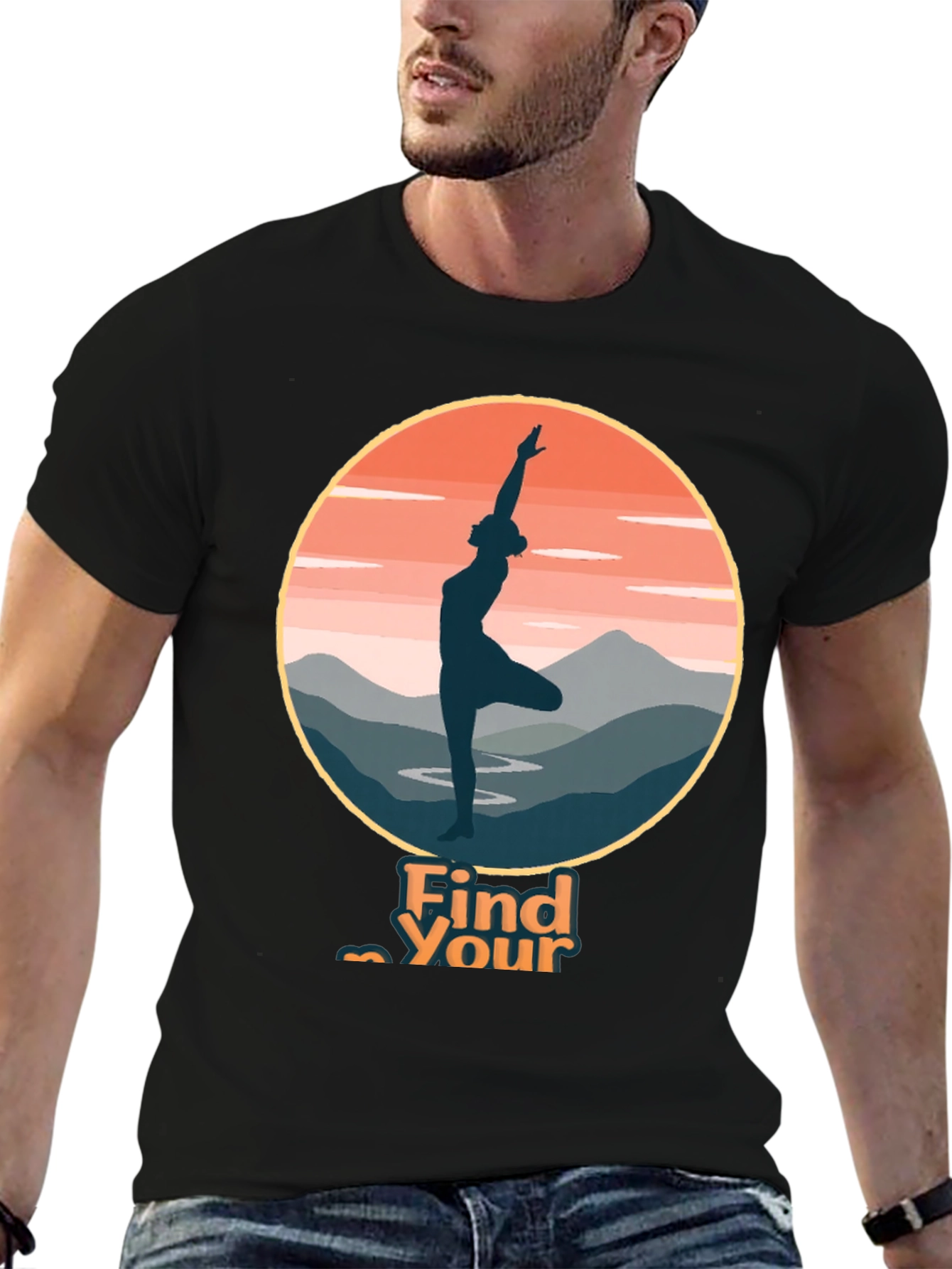 Yoga Find Your Flow Graphic Tee