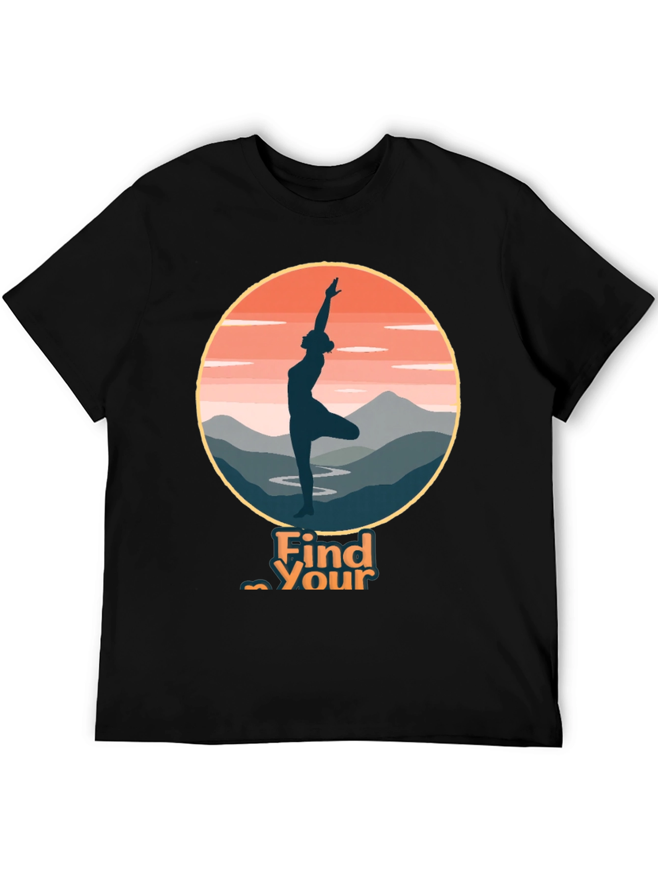 Yoga Find Your Flow Graphic Tee